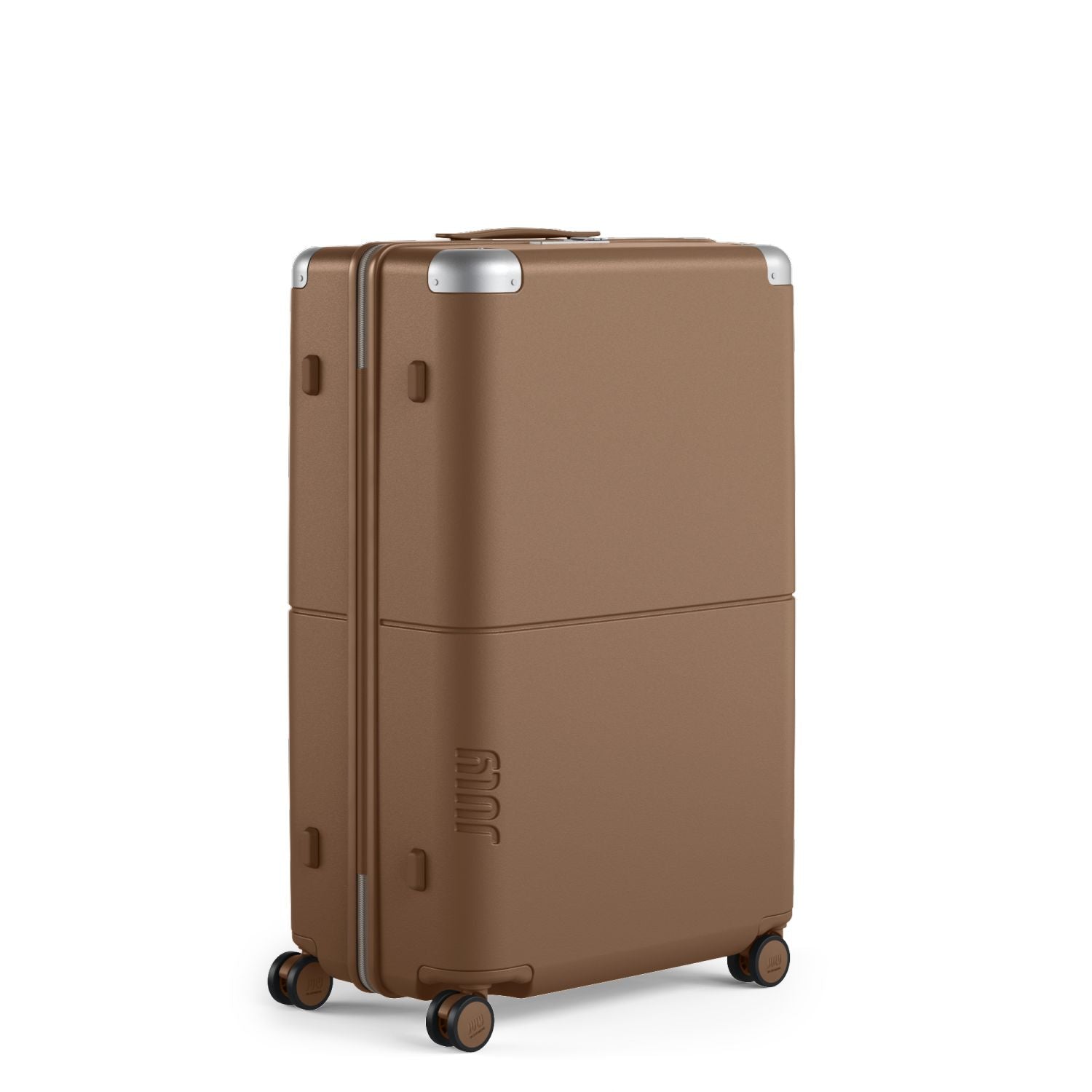July Checked Plus Polycarbonate 30" Luggage - Toffee