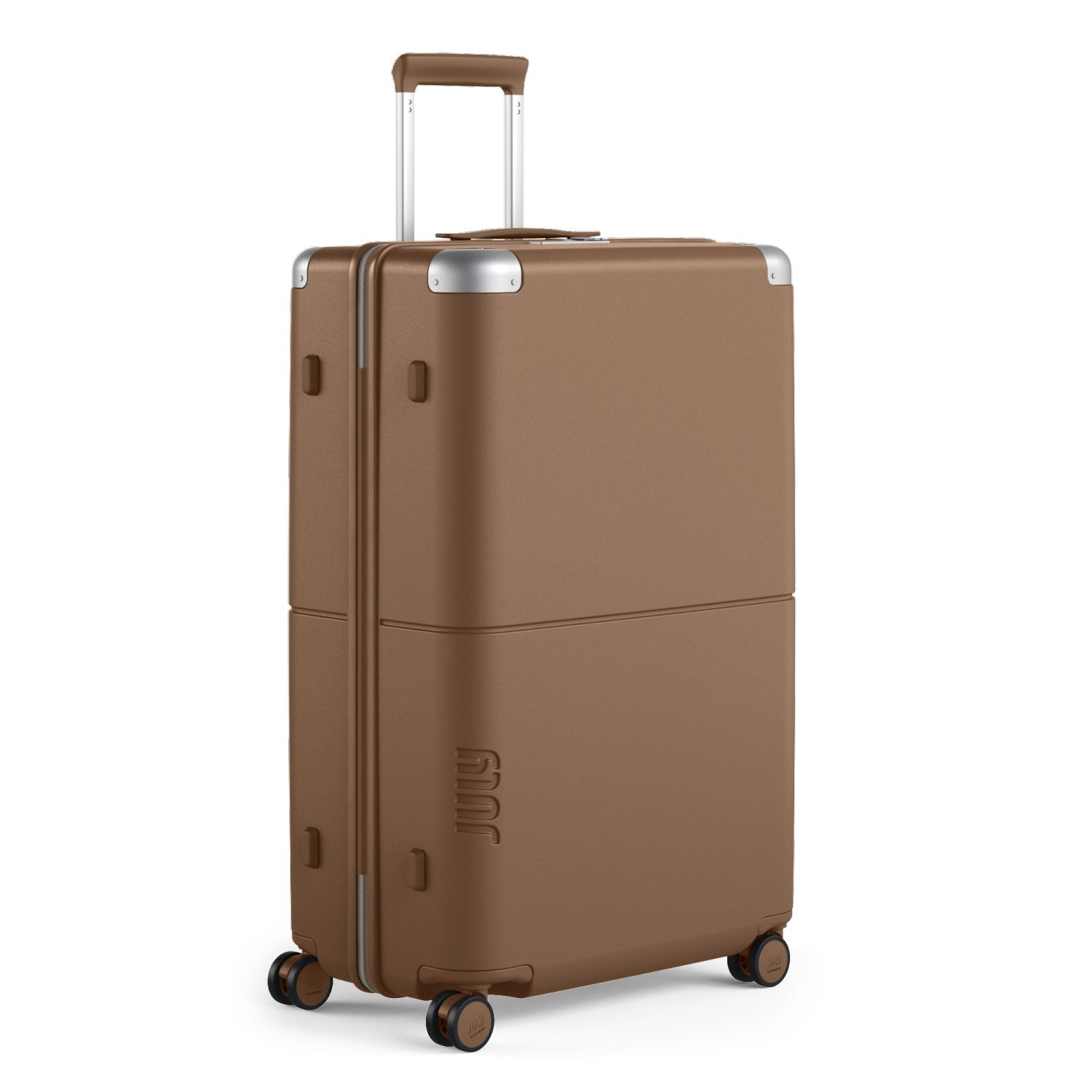 July Checked Plus Polycarbonate 30" Luggage - Toffee