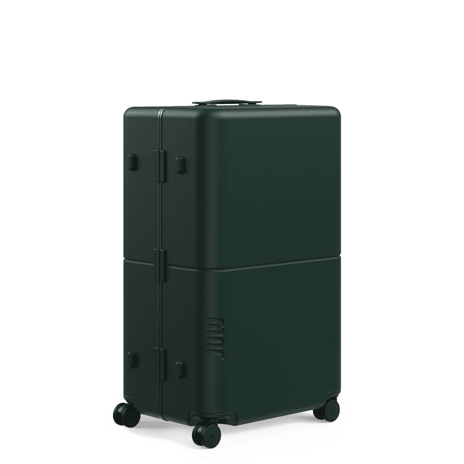 July Checked Plus Trunk Polycarbonate Frame 30" Luggage - Matte Deep Green