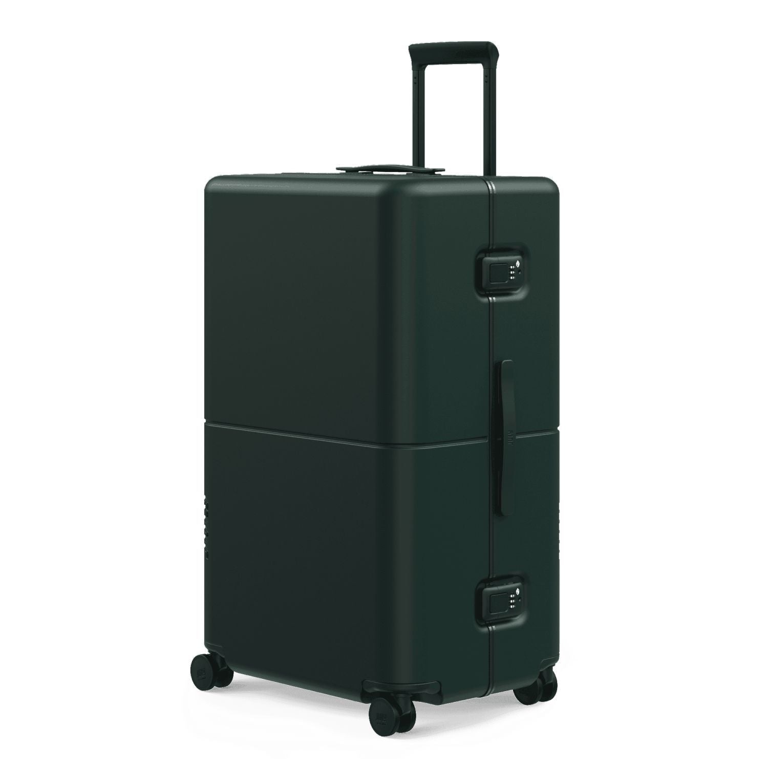 July Checked Plus Trunk Polycarbonate Frame 30" Luggage - Matte Deep Green