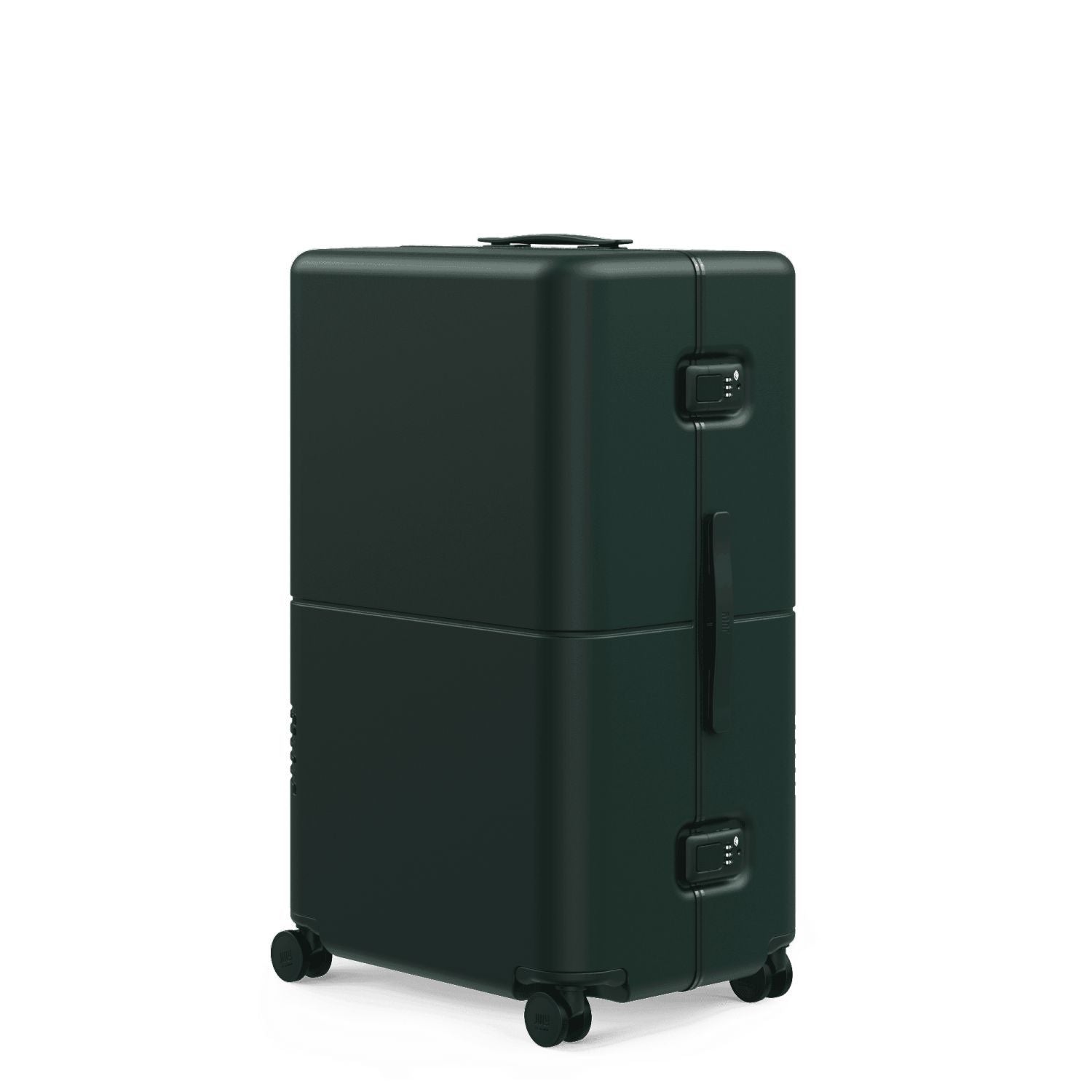 July Checked Plus Trunk Polycarbonate Frame 30" Luggage - Matte Deep Green