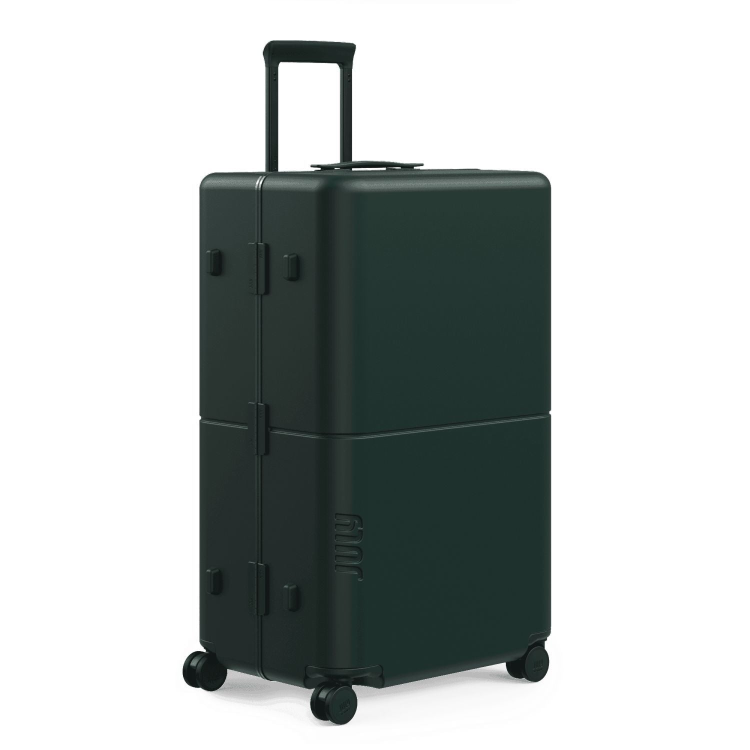 July Checked Plus Trunk Polycarbonate Frame 30" Luggage - Matte Deep Green