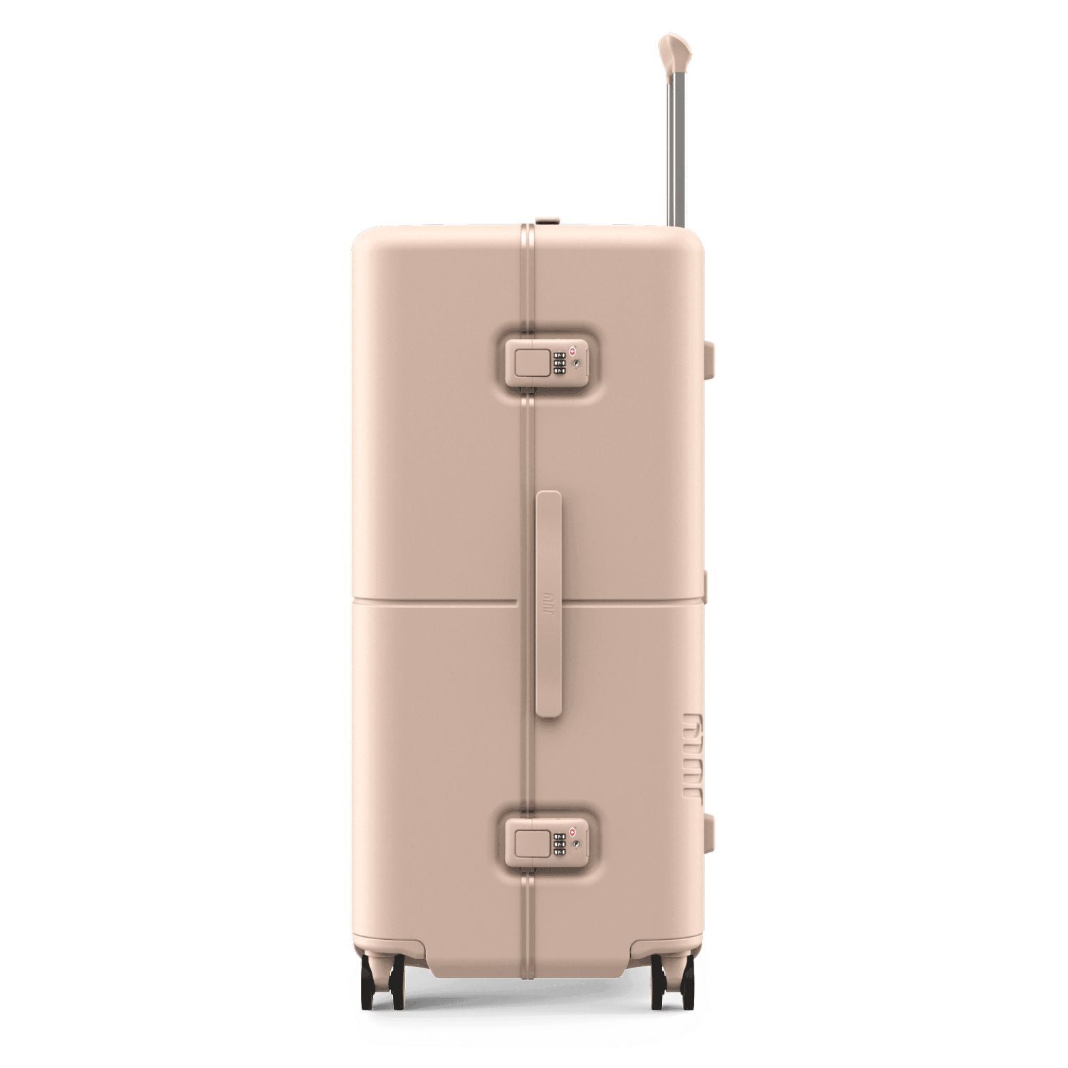 July Checked Plus Trunk Polycarbonate Frame 30" Luggage - Matte Light Sand