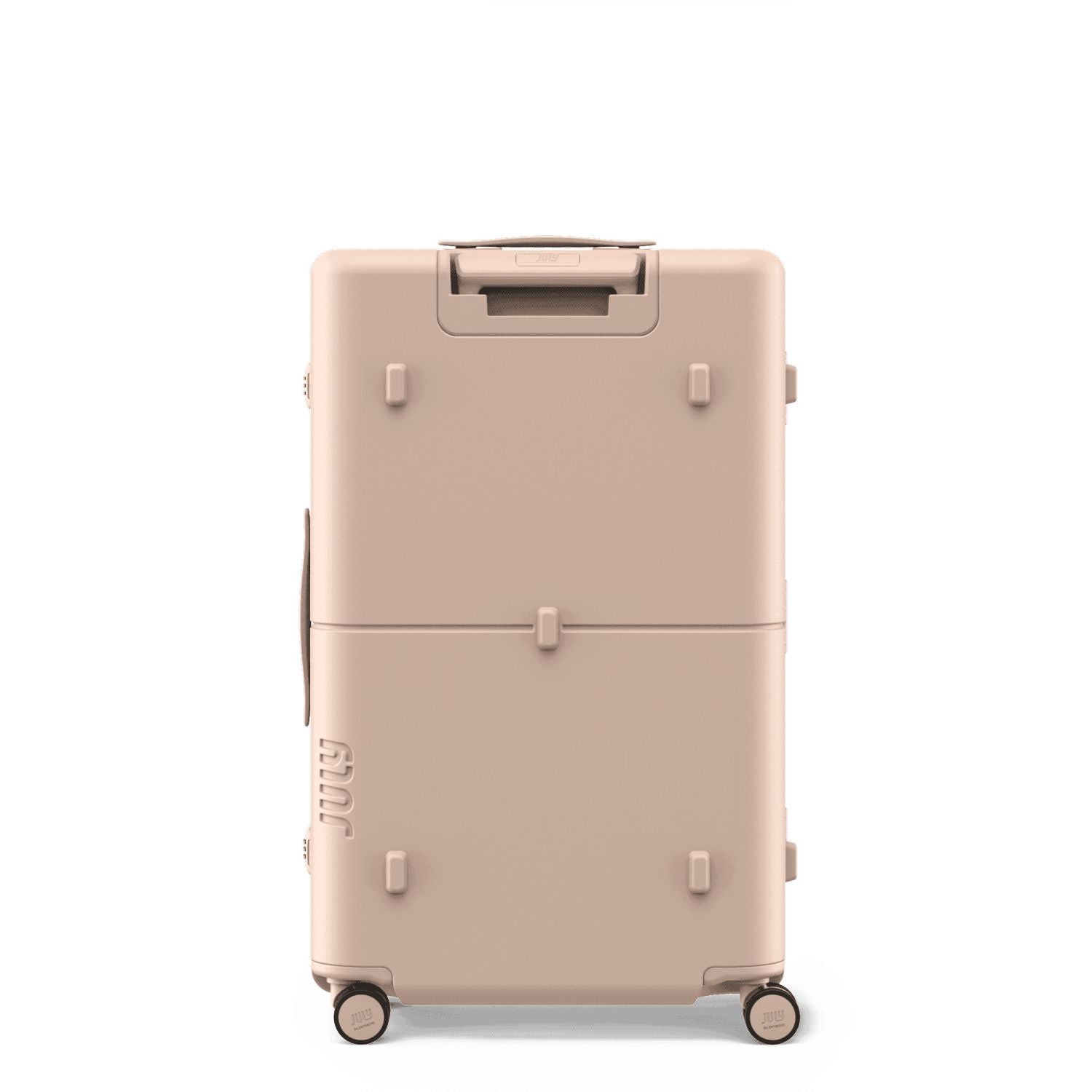 July Checked Plus Trunk Polycarbonate Frame 30" Luggage - Matte Light Sand