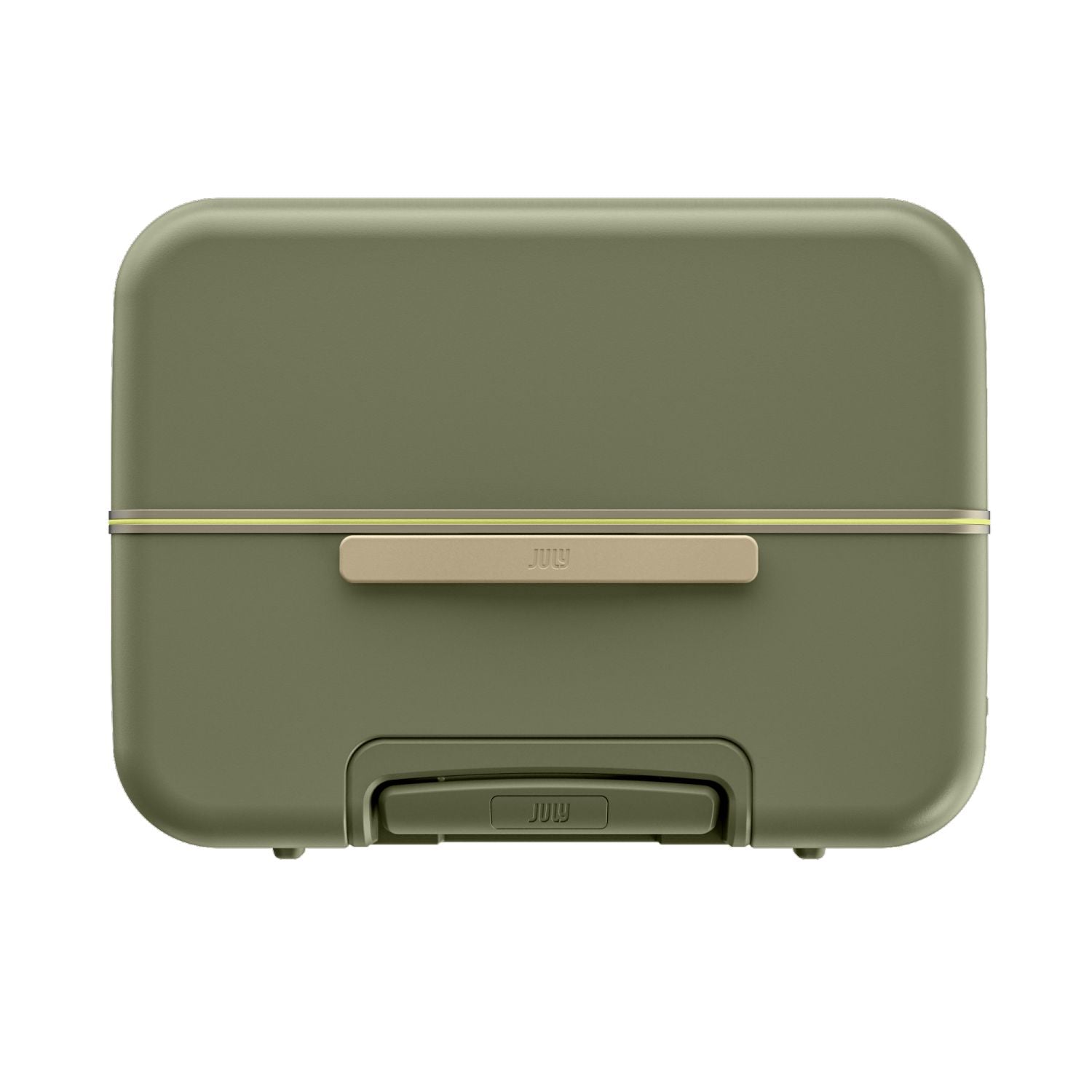 July Checked Plus Trunk Polycarbonate Frame 30" Luggage - Moss