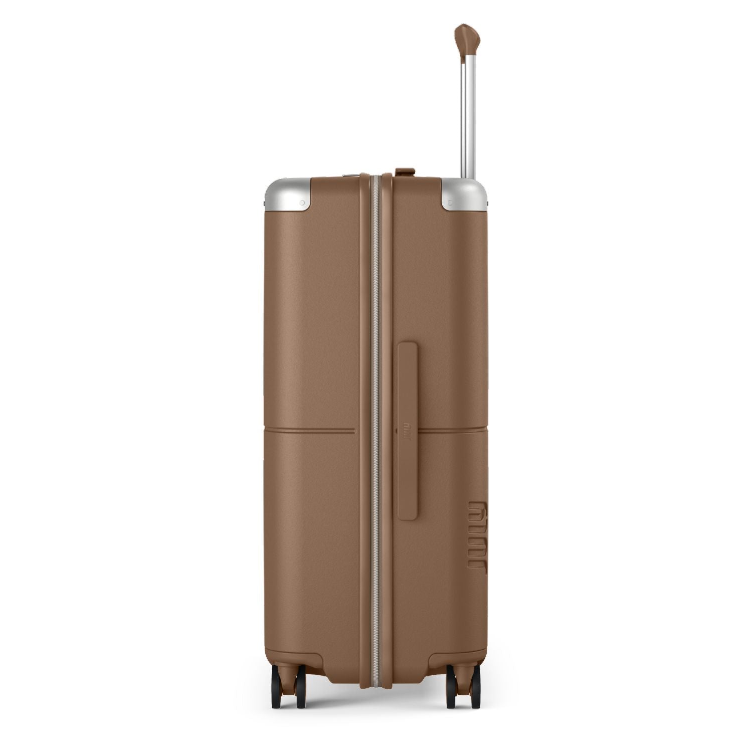 July Checked Polycarbonate 26" Luggage - Toffee
