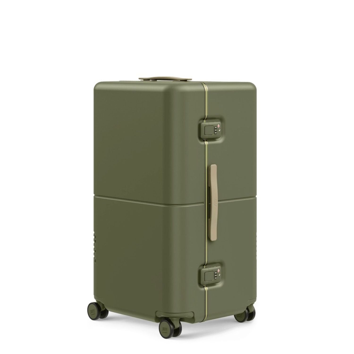 July Checked Trunk Polycarbonate Frame 28" Luggage - Matte Moss