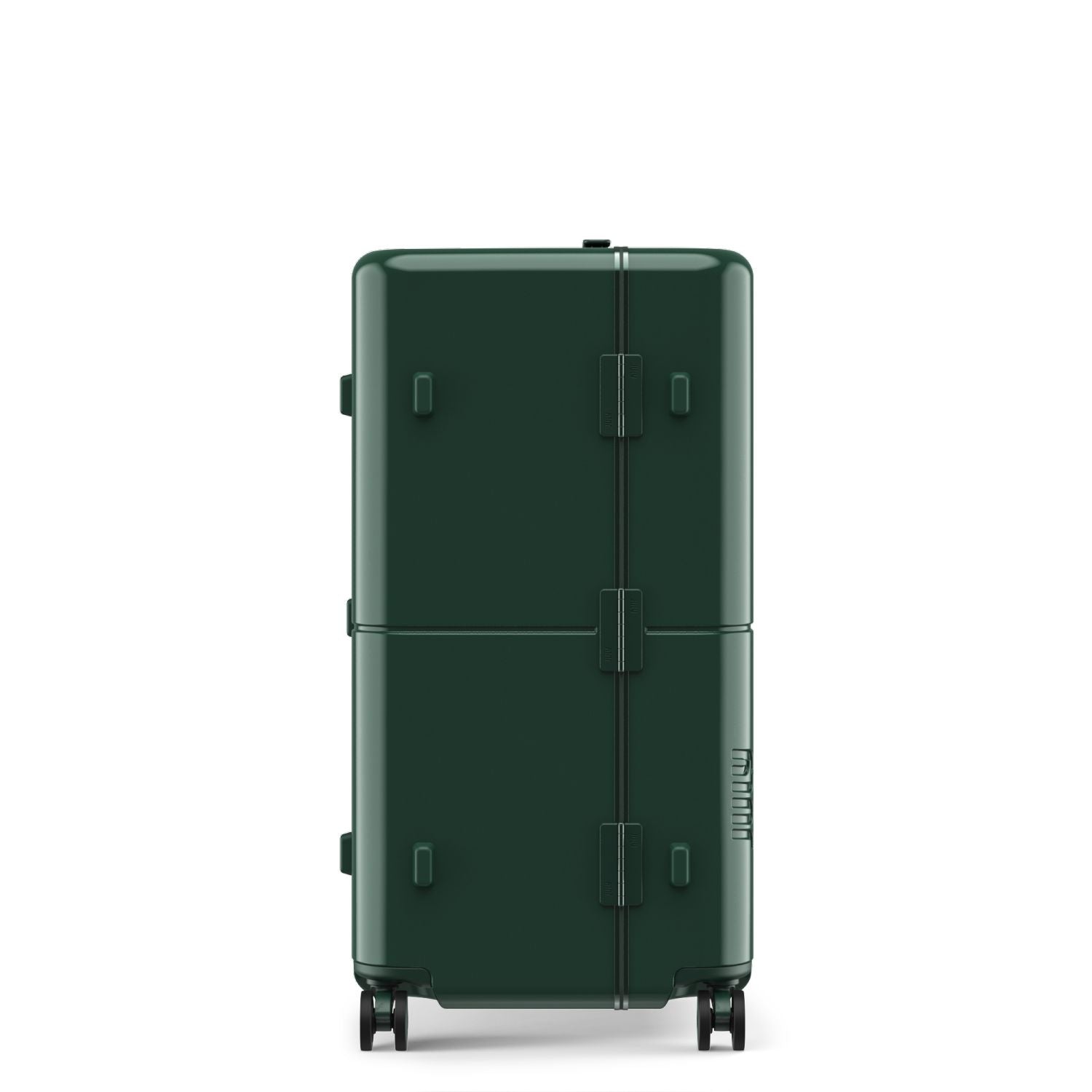 July Checked Trunk Polycarbonate Frame 28" Luggage - Forest