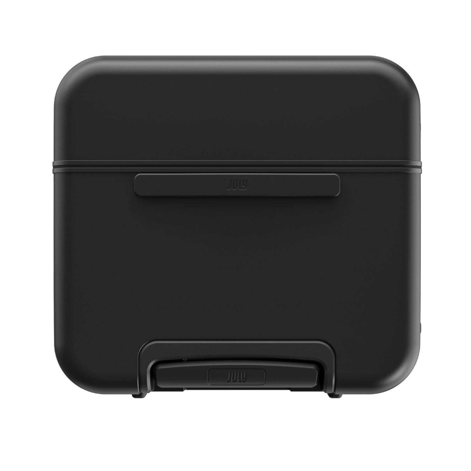 July Checked Trunk Polycarbonate Frame 28" Luggage - Matte Black