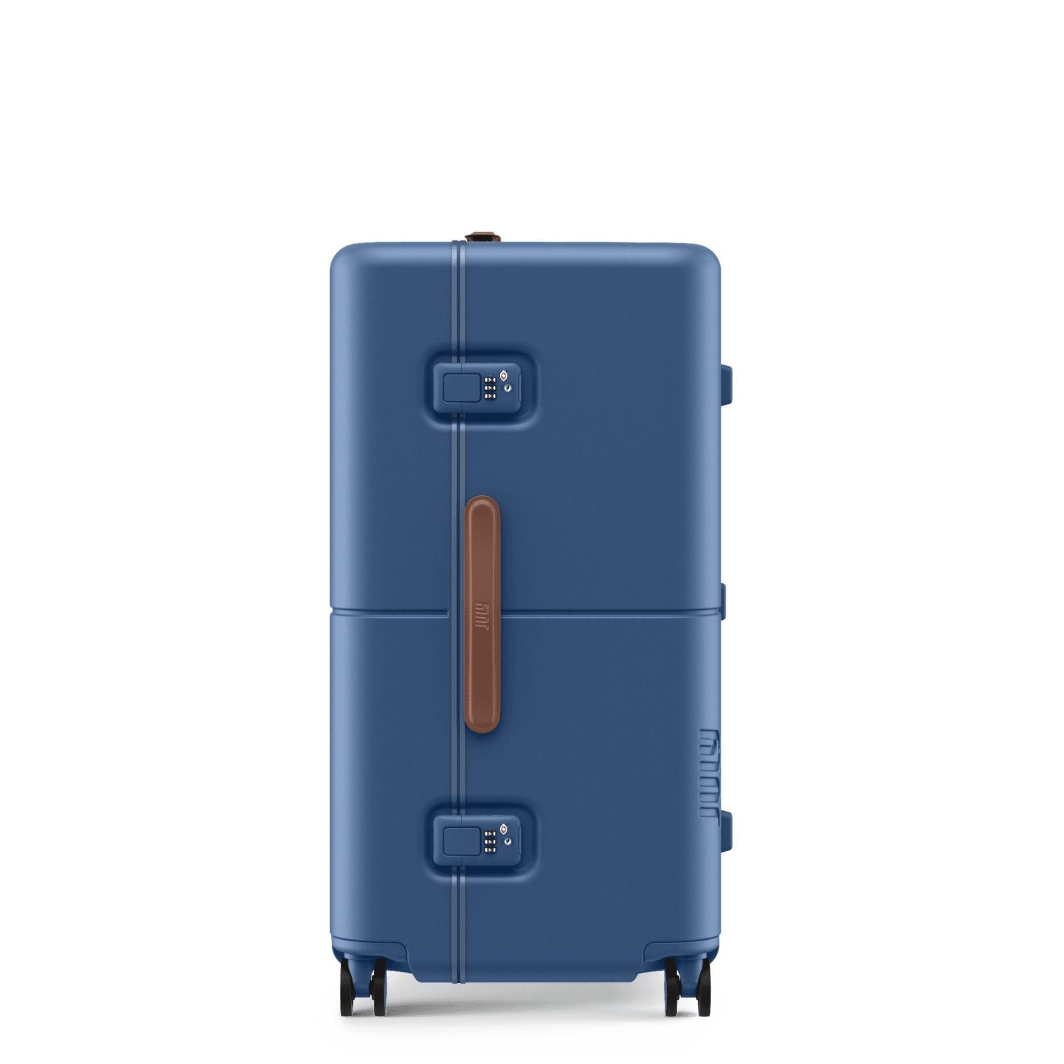 July Checked Trunk Polycarbonate Frame 28" Luggage - French Blue