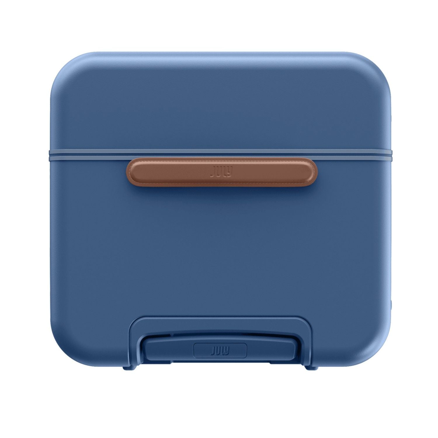 July Checked Trunk Polycarbonate Frame 28" Luggage - French Blue