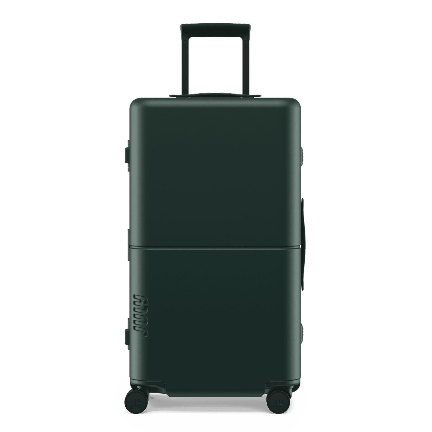 July Checked Trunk Polycarbonate Frame 28" Luggage - Matte Deep Green