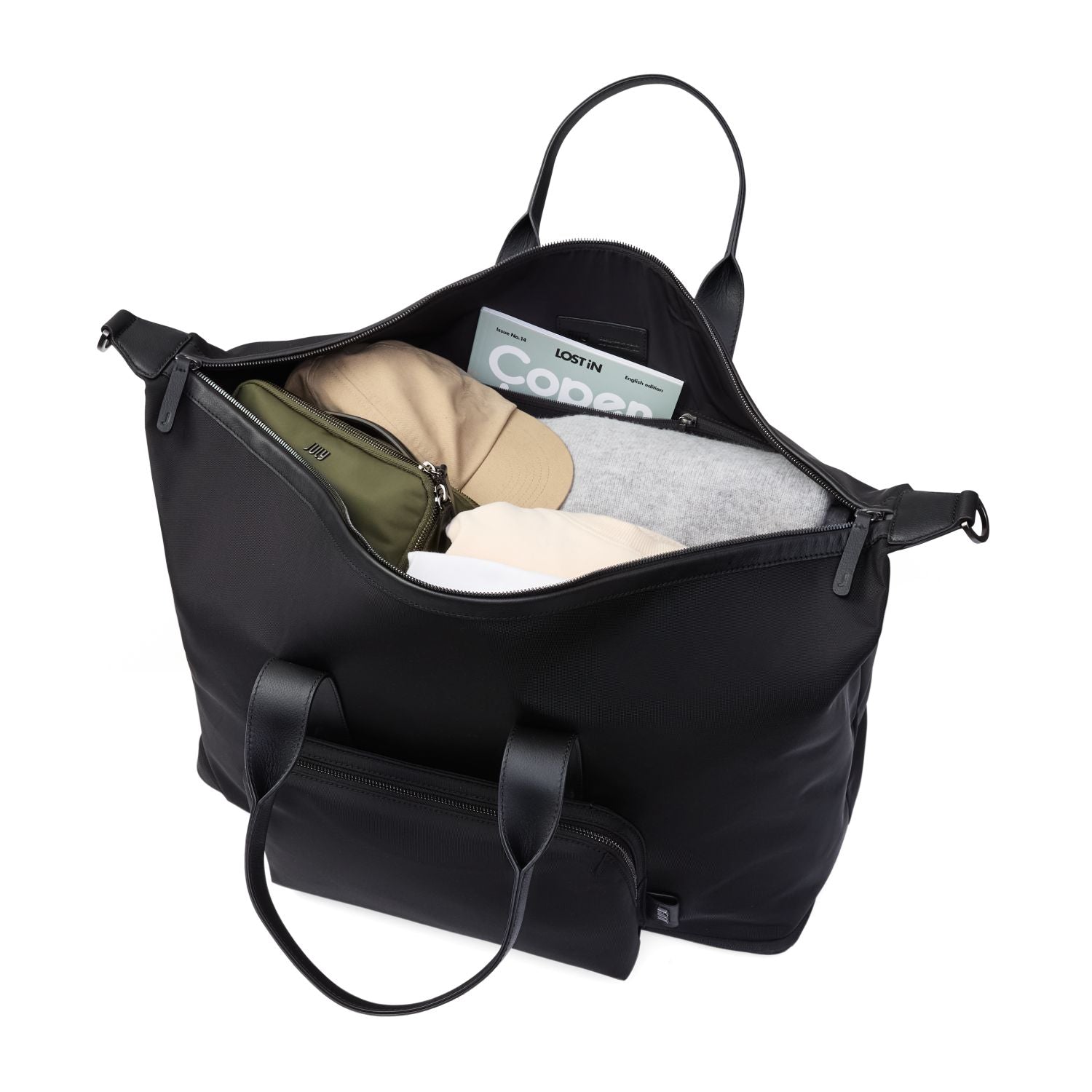 July Volume+ Weekender (Cabin) - Black