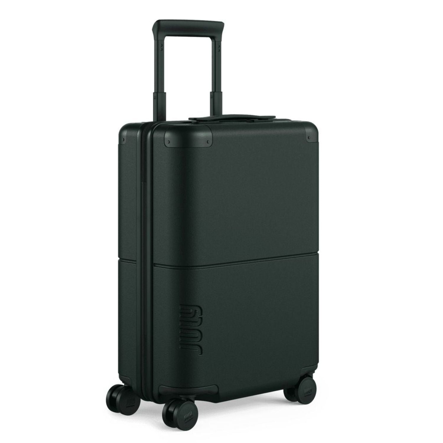 July Carry On Classic Polycarbonate 21" Luggage With Casesafe Tracking & Power Bank & Usb/Usb-C Cable - Forest