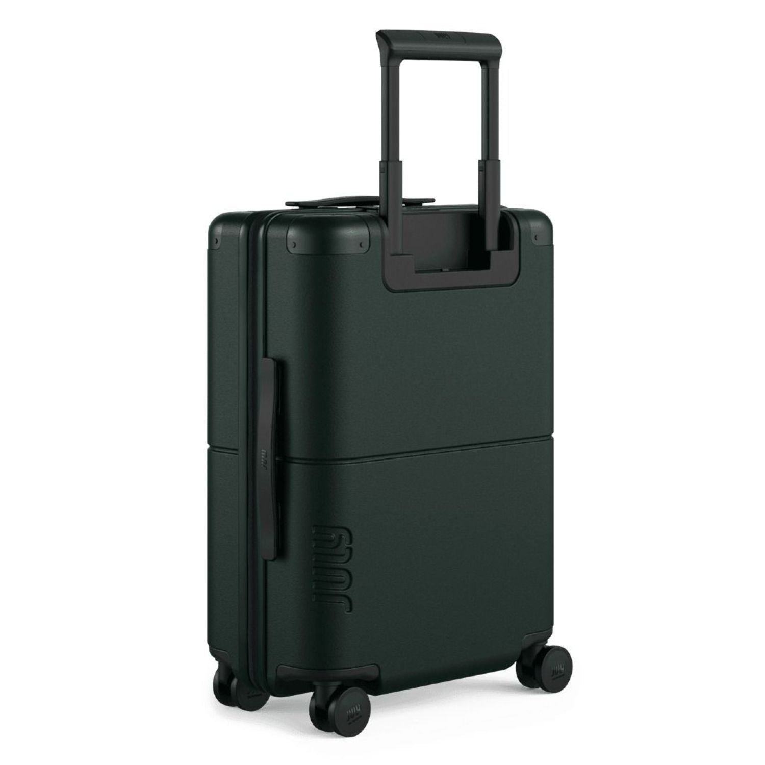 July Carry On Classic Polycarbonate 21" Luggage With Casesafe Tracking & Power Bank & Usb/Usb-C Cable - Forest