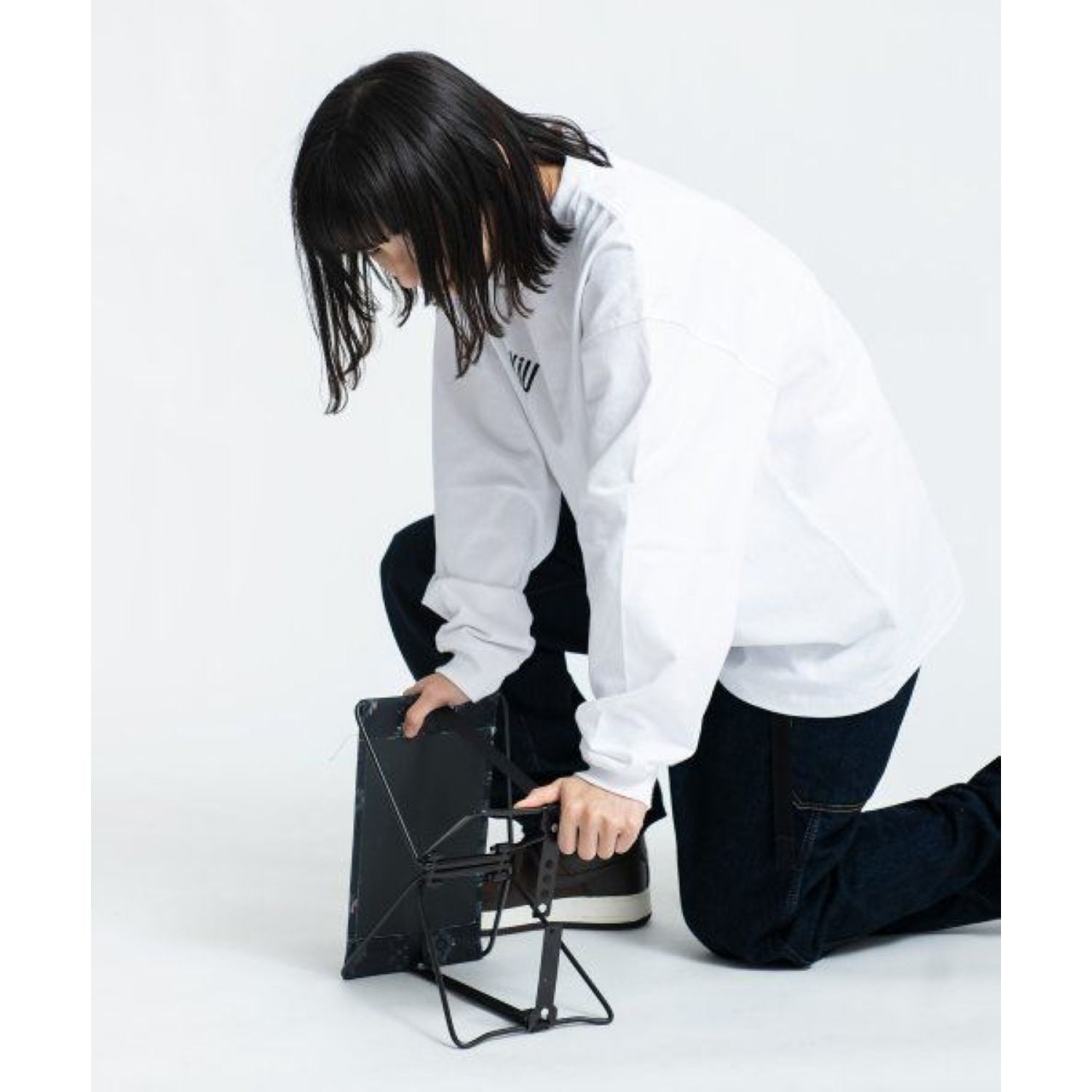 KiU 600D Folding Stool One Size (Camel)