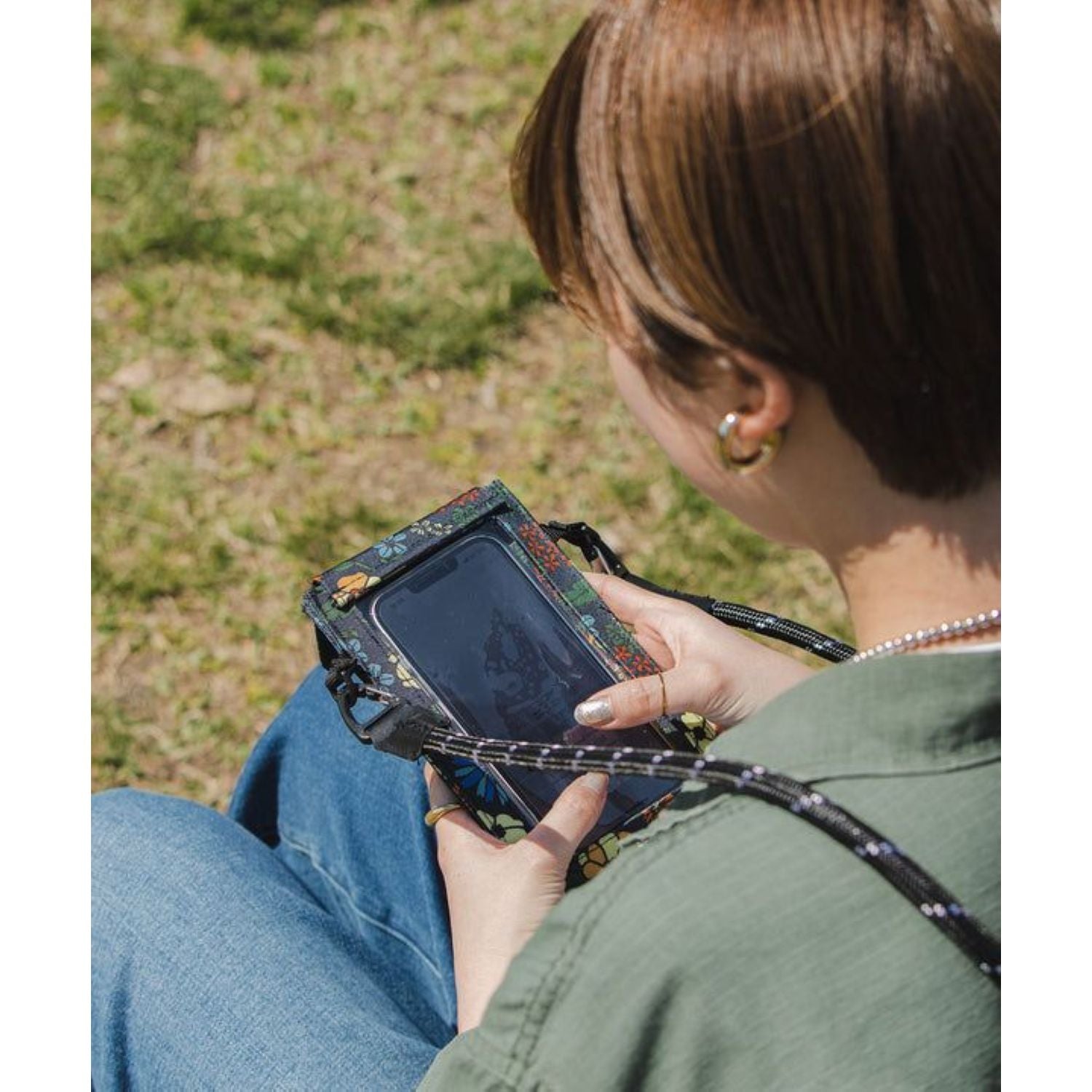 KiU Water Repellent 600D Phone Pouch (Leopard)