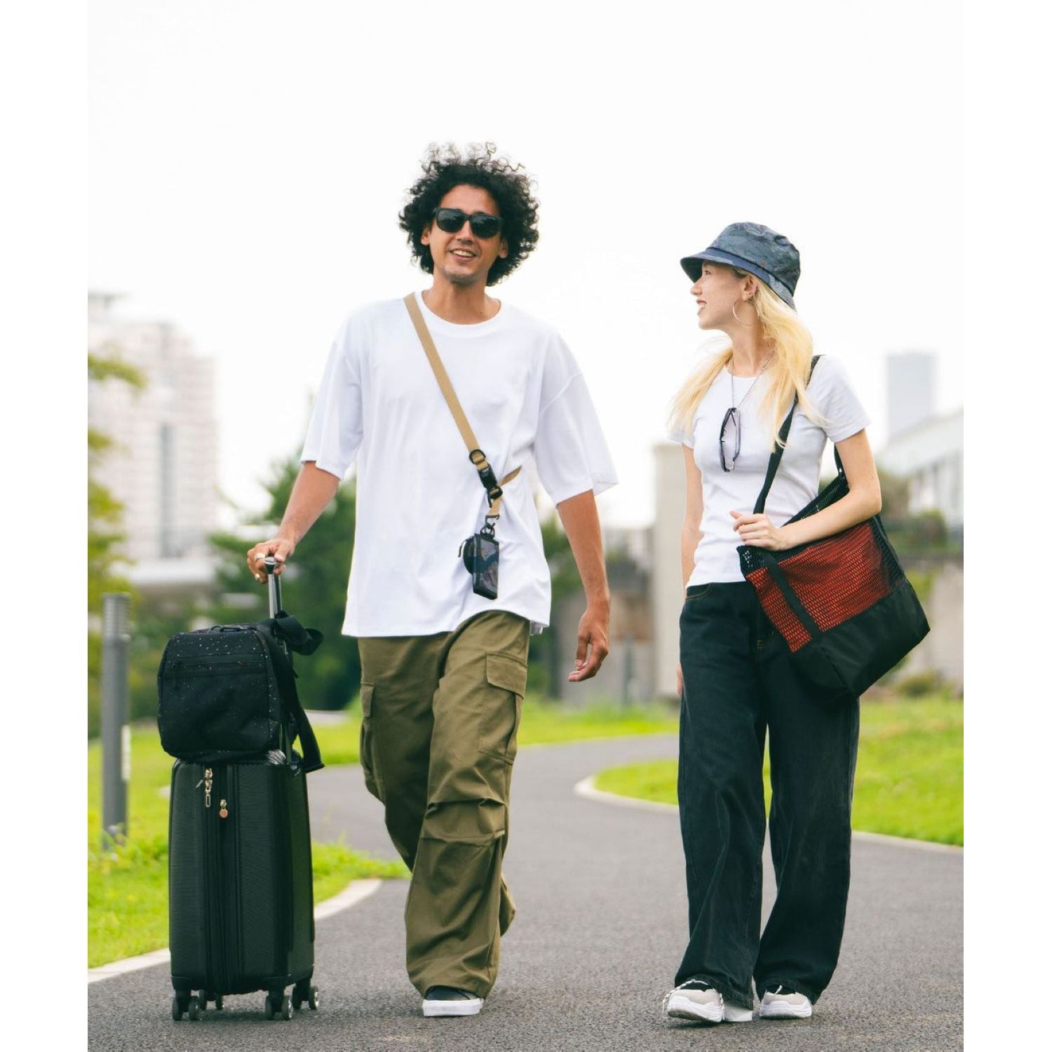 KiU Water Repellent Mesh Tote Bag (Orange)