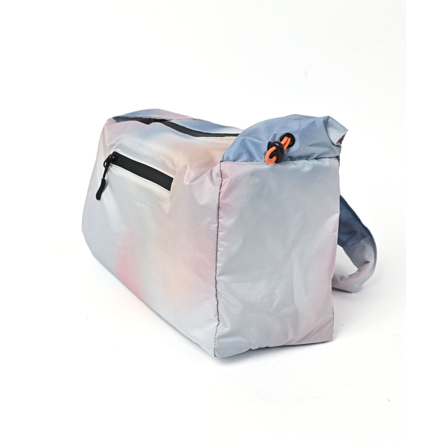 KiU Water Repellent Paracord Box Shoulder Bag (Light Gray)