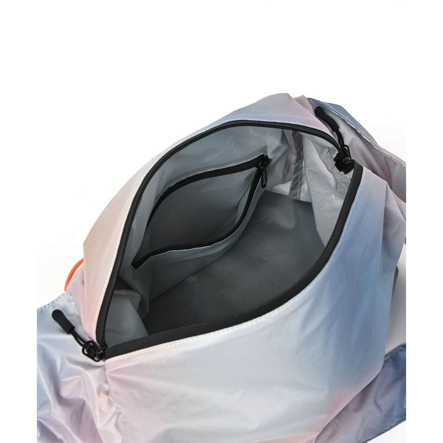 KiU Water Repellent Paracord Box Shoulder Bag (Light Gray)