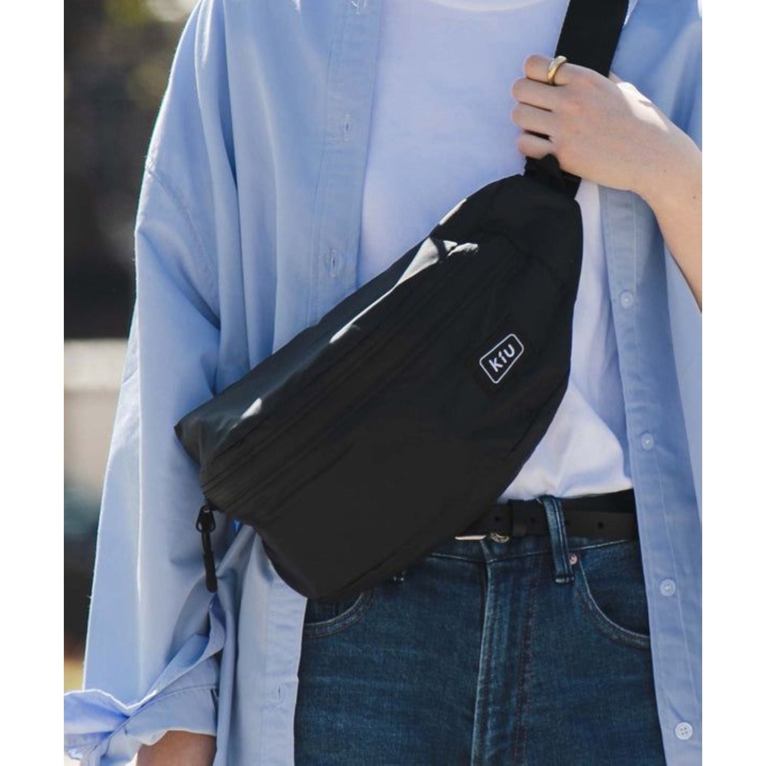 KiU Waterproof Body Bag (Black)