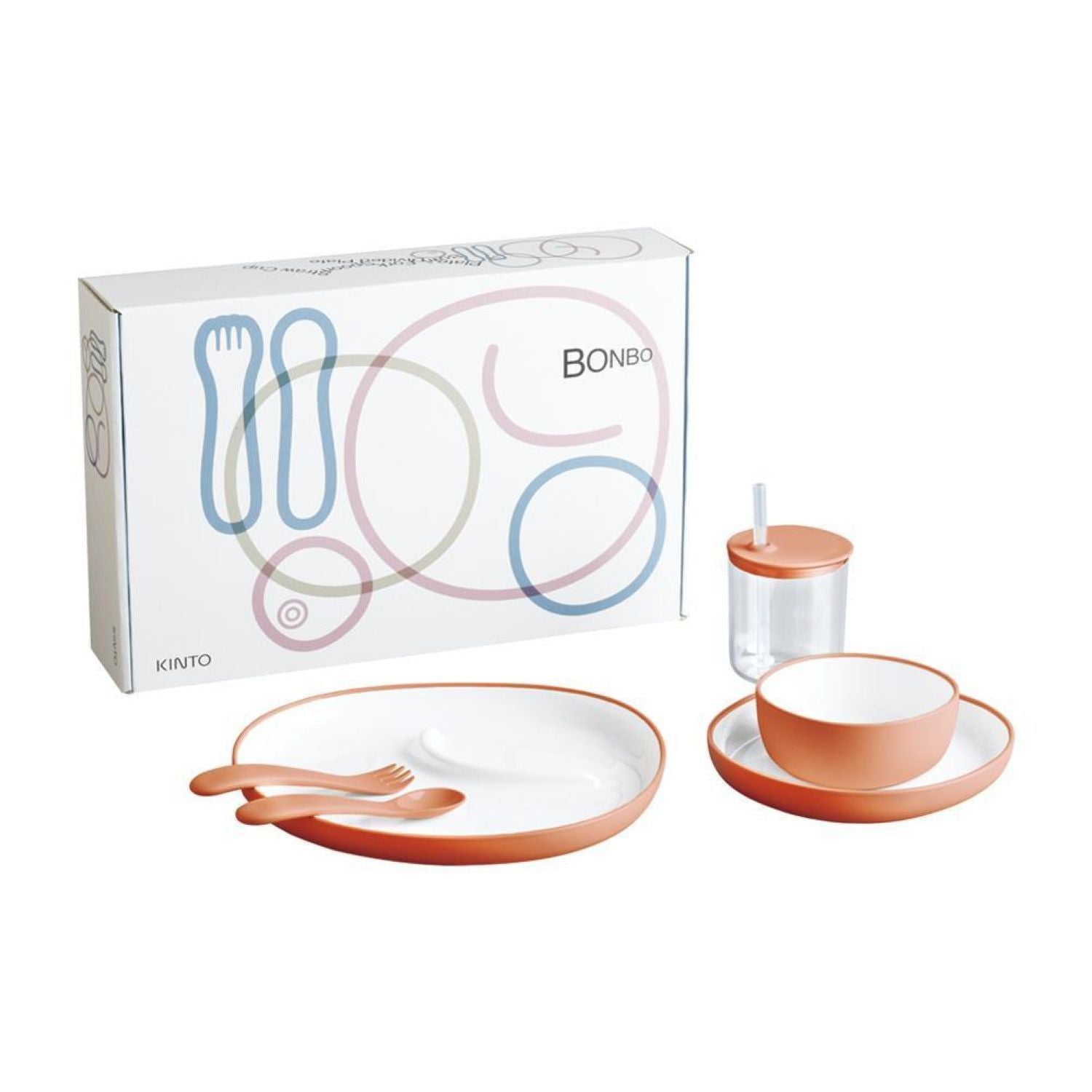 Kinto Bonbo 6pcs Set - Orange
