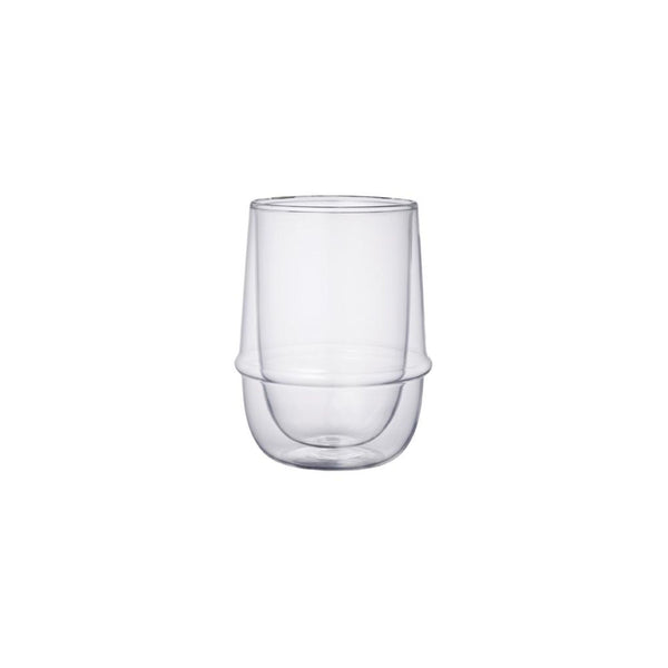 Kinto Kronos Double Wall Iced Tea Glass 350ML - Clear