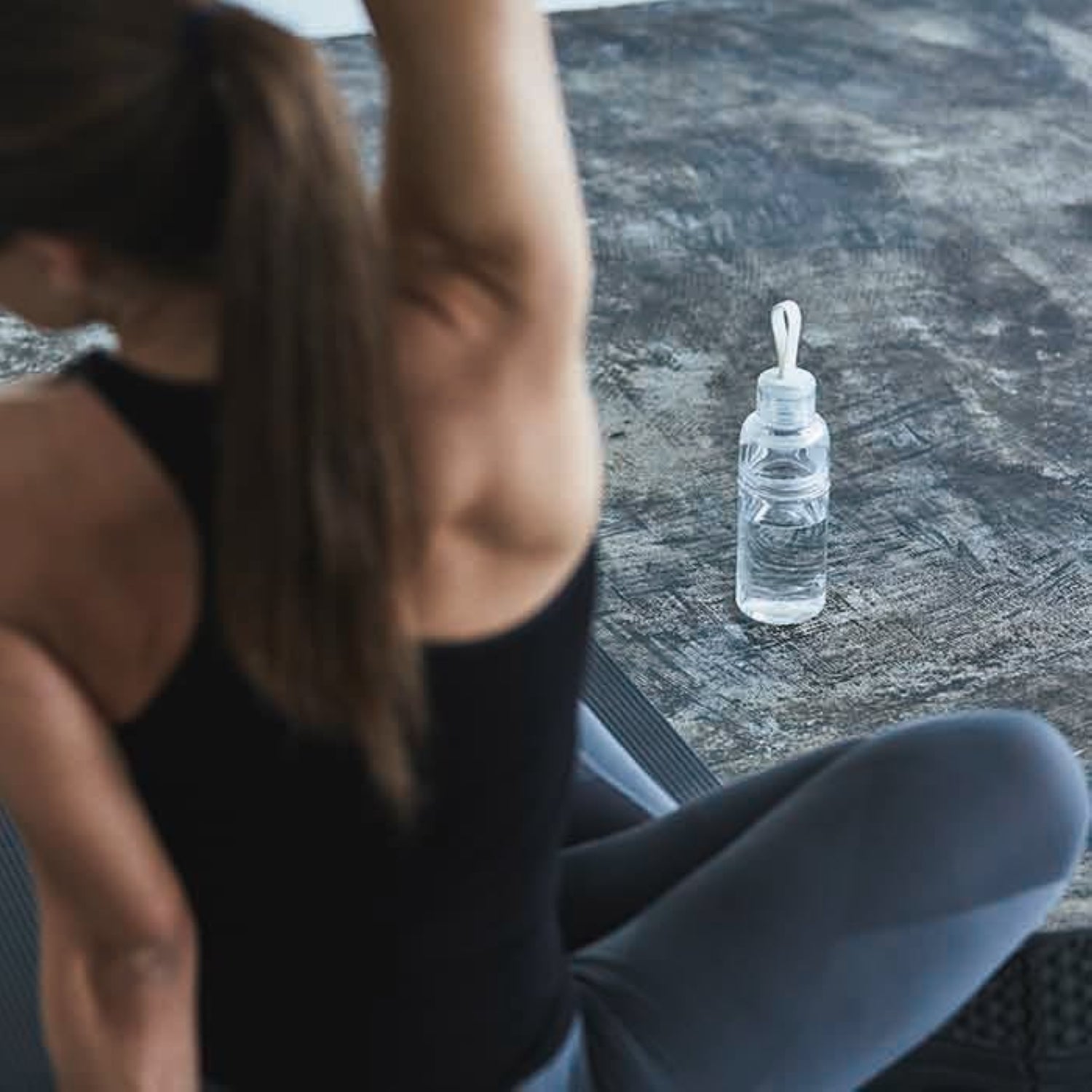 Kinto Workout Water Bottle 480ML - Clear