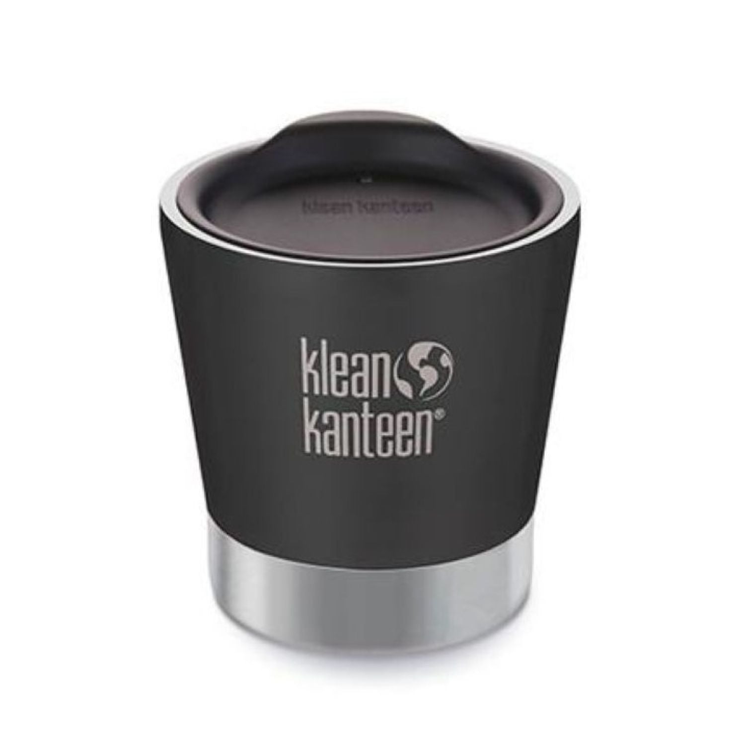 Klean Kanteen Insulated Tumbler 8oz (with Tumbler Lid) (Shale Black)