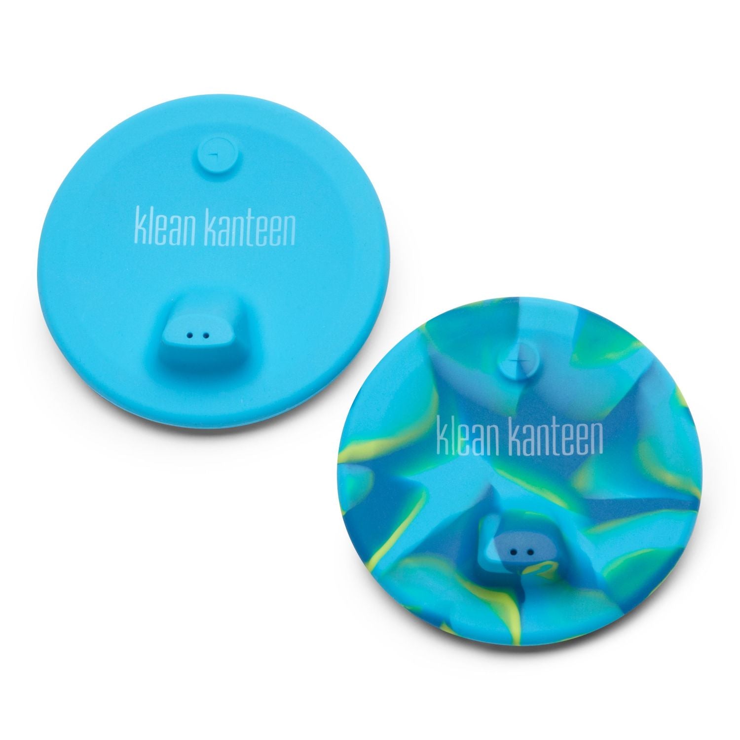 Klean Kanteen Kid Cup Sippy Lid - 2 Pack (Blue Tie Dye)