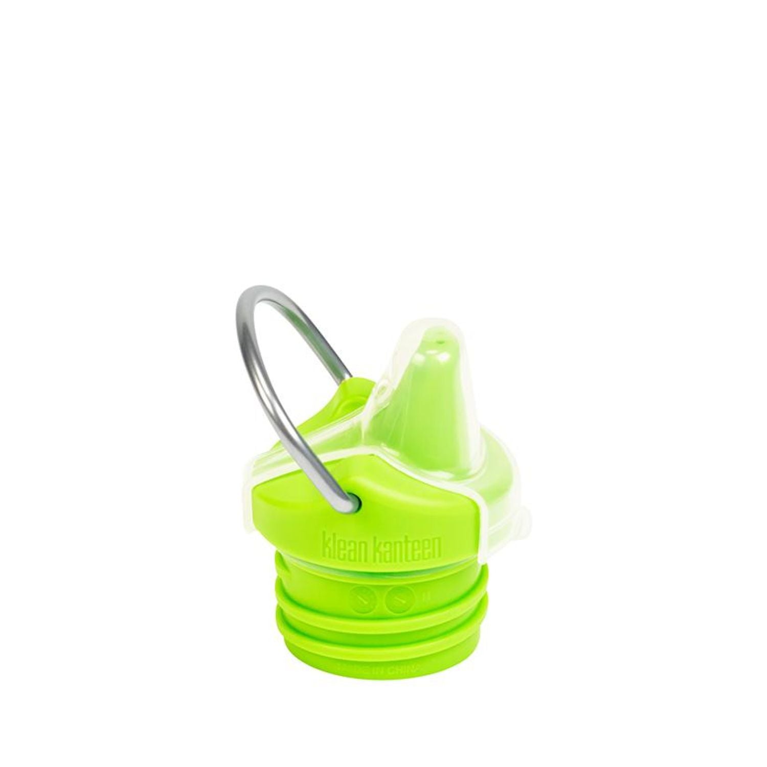 Klean Kanteen Water Bottle Kid Sippy Cap (For Kid Classic Bottles) (Green)