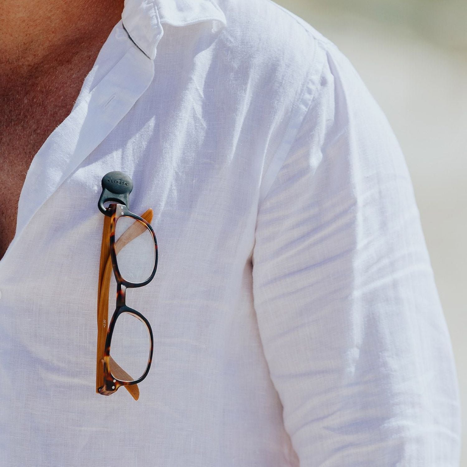 Klipsta Spex Glasses Clips Combo (Black/Stone)