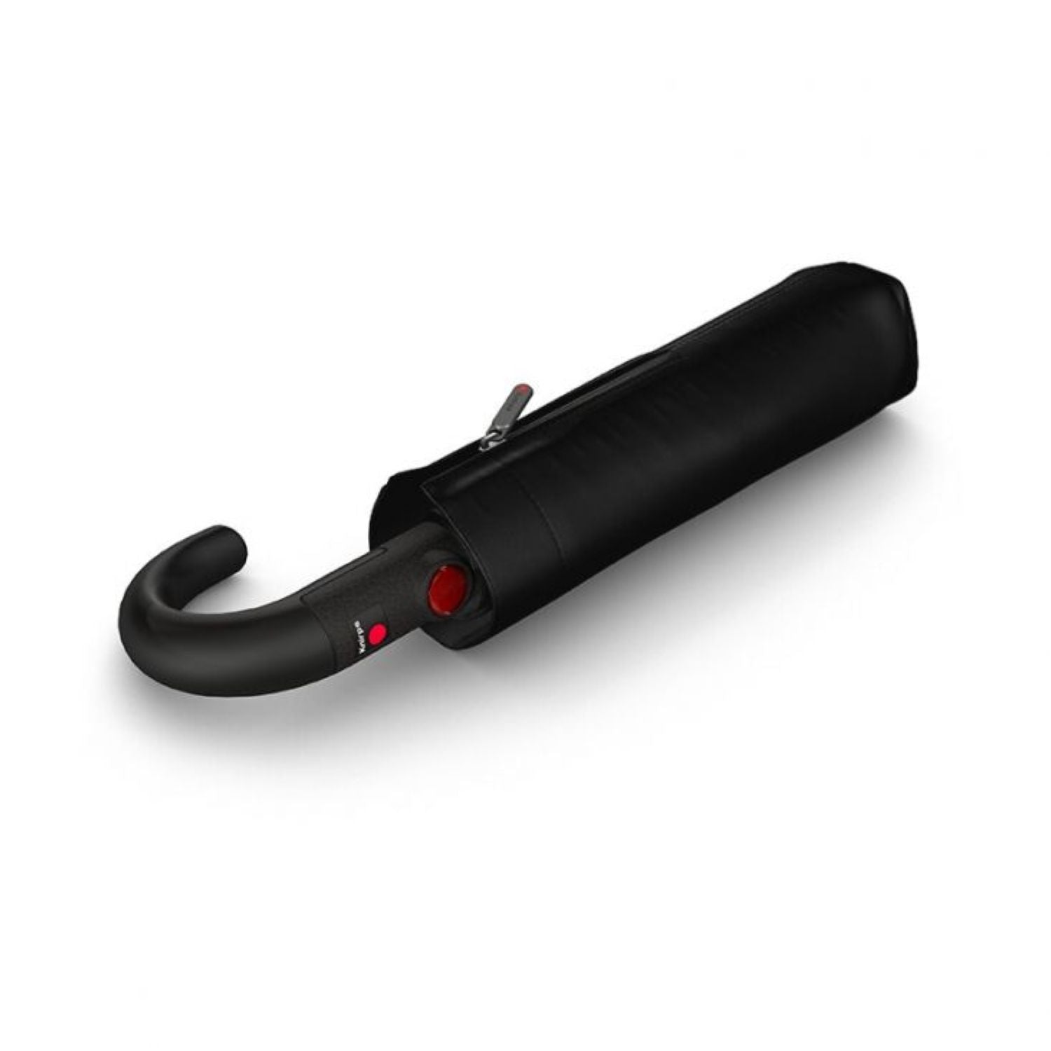 Knirps T.260 Medium Duomatic With Crock Handle Umbrella - Black