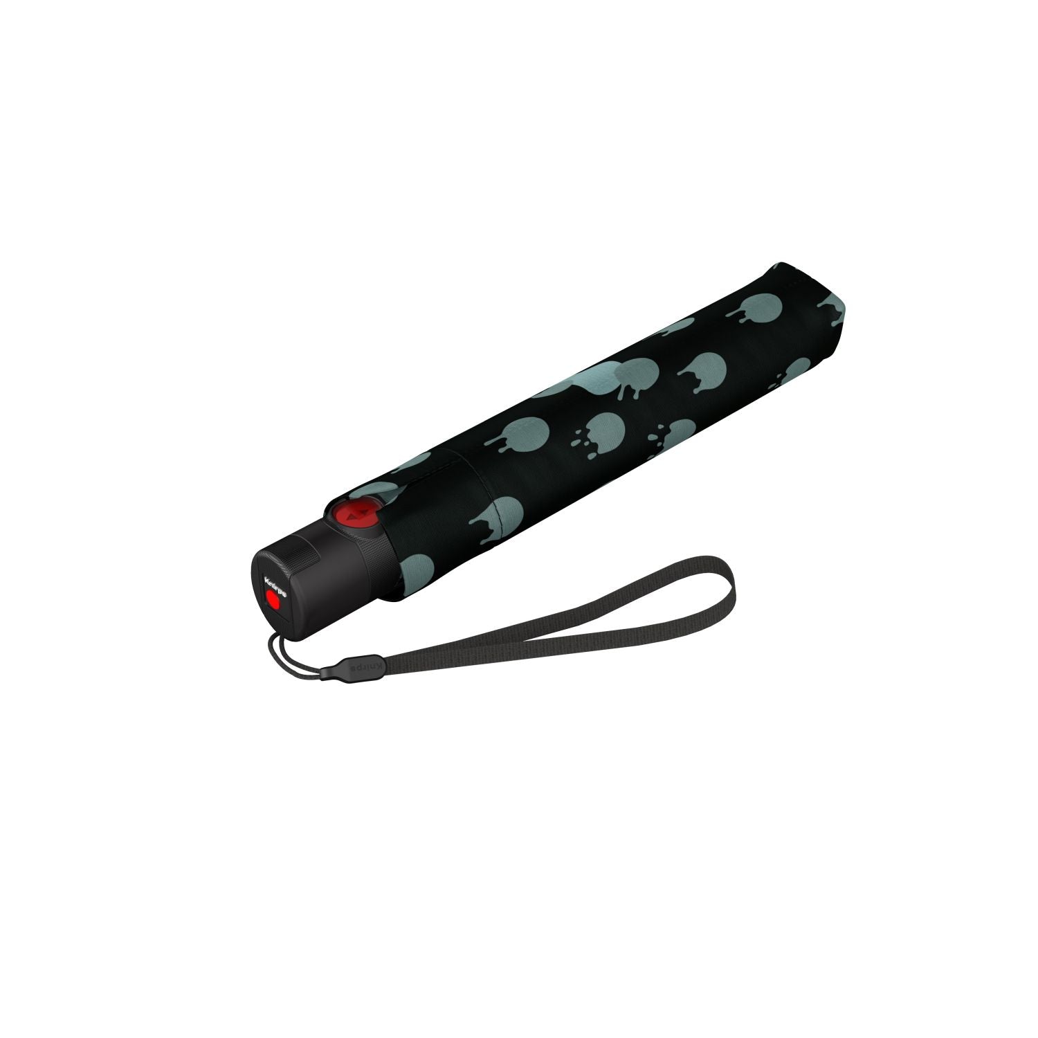 Knirps U.200 Ultra Light Duomatic Umbrella - Rainyday Black