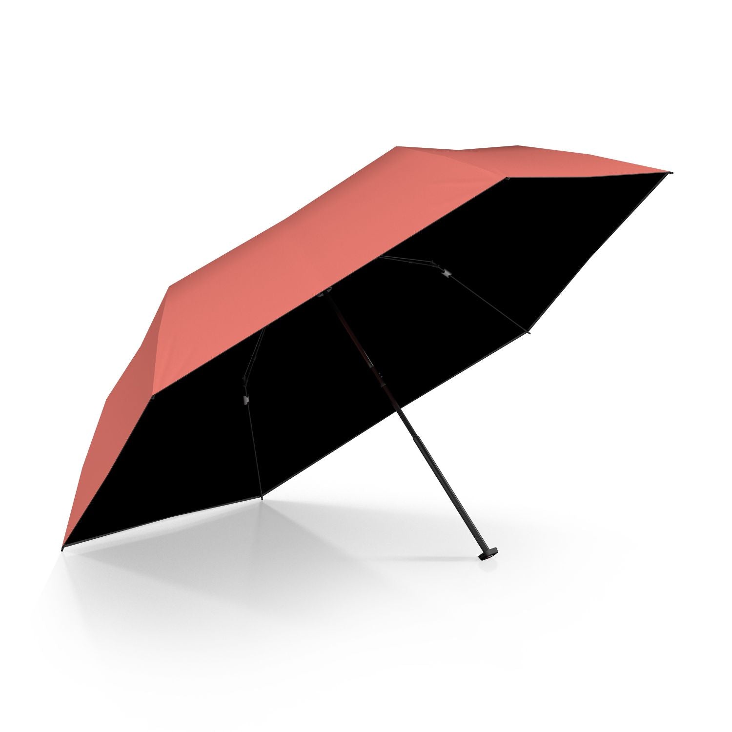 Knirps US.050 Ultraslim Manual (UV Protection) - Salmon / Black Inner Coating