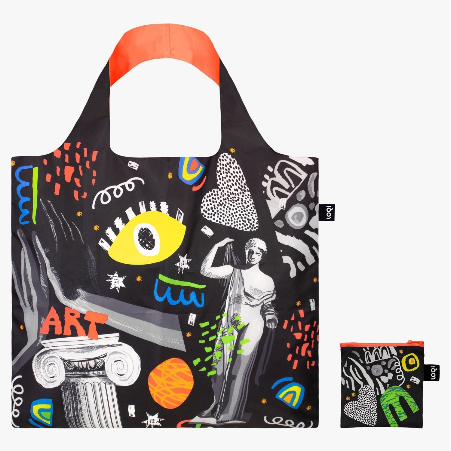 LOQI Artist Bag - Classic - Art Recycled