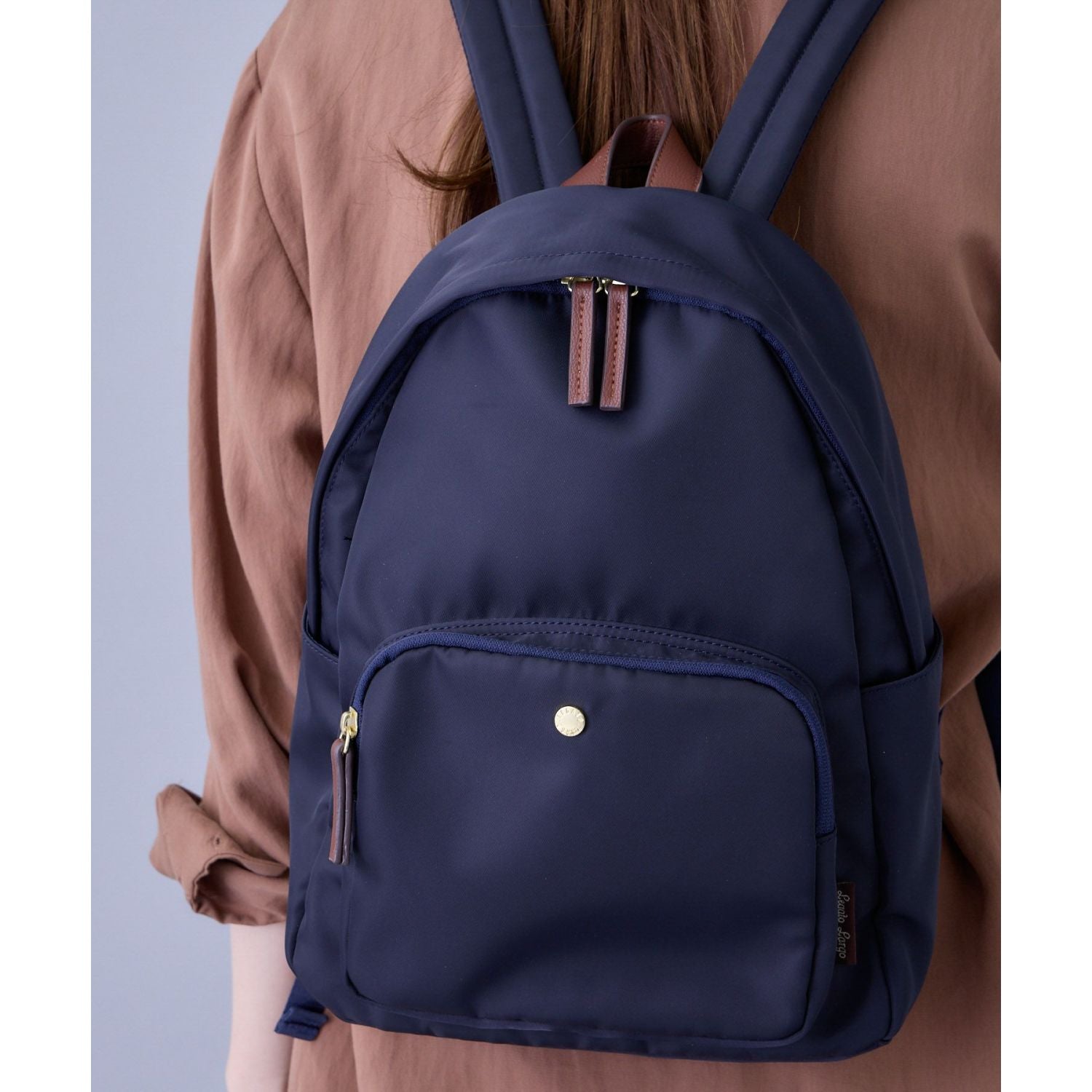 Legato Largo Burden Free Mini Backpack (Navy)