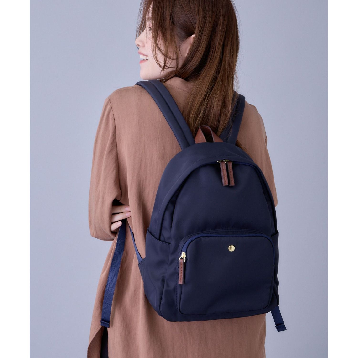 Legato Largo Burden Free Mini Backpack (Navy)