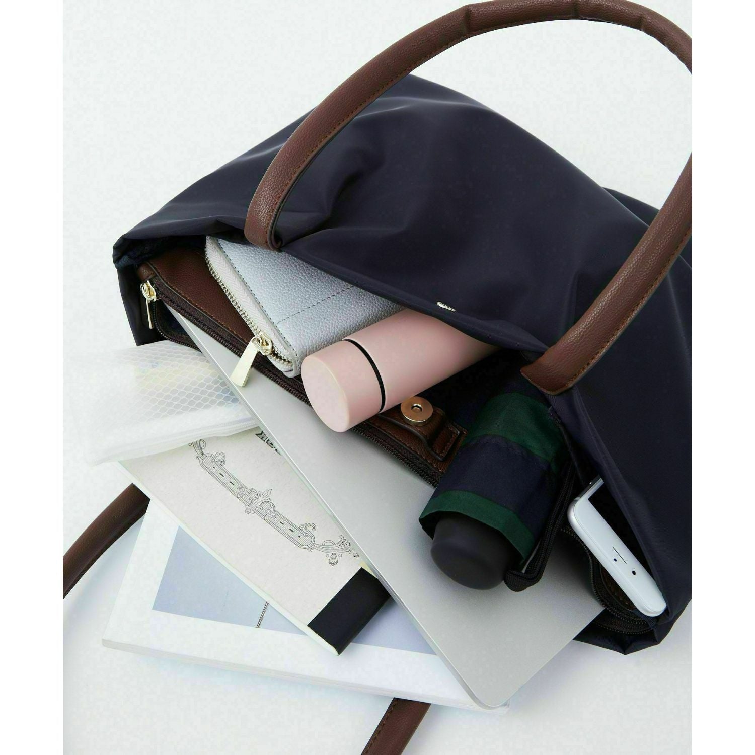 Legato Largo Burden Free Tote Bag (Navy)