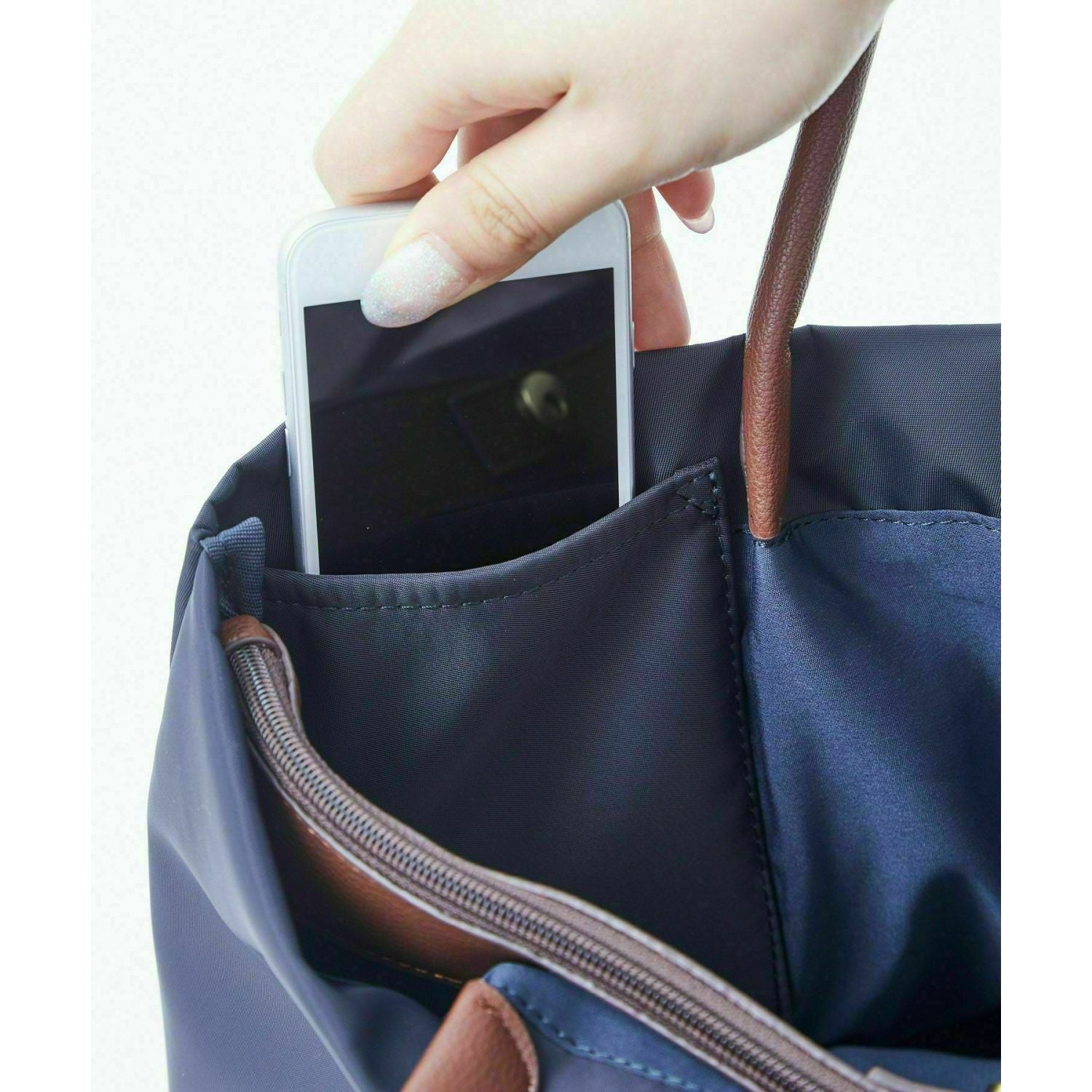Legato Largo Burden Free Tote Bag (Navy)