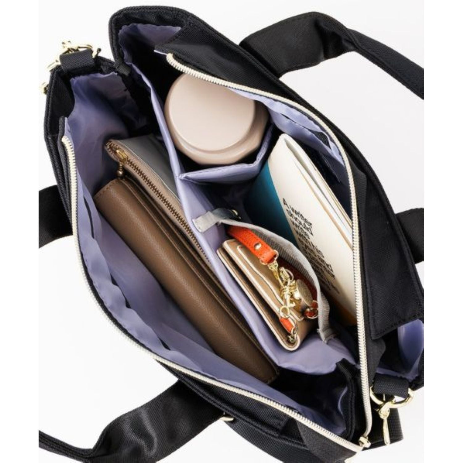 Legato Largo Easy Find 2Way Shoulder Bag (Navy)