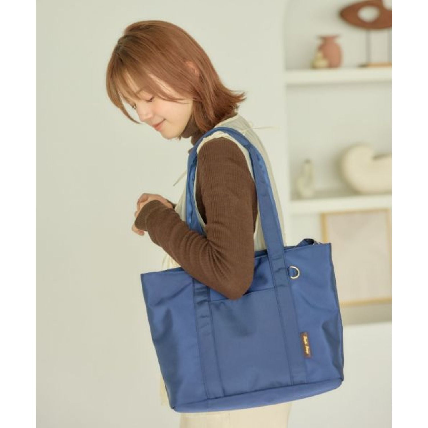 Legato Largo Easy Find A4 Tote Bag (Navy)