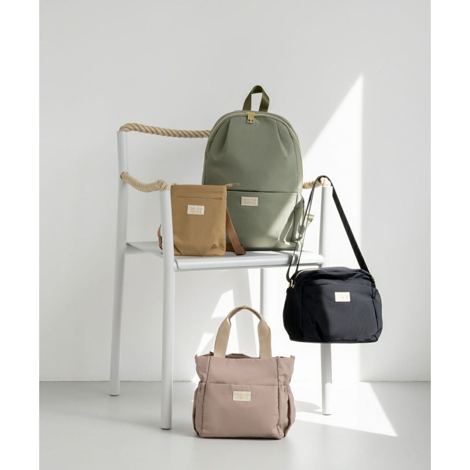 Legato Largo Fuwari 2Way A5 Tote Bag (Black)