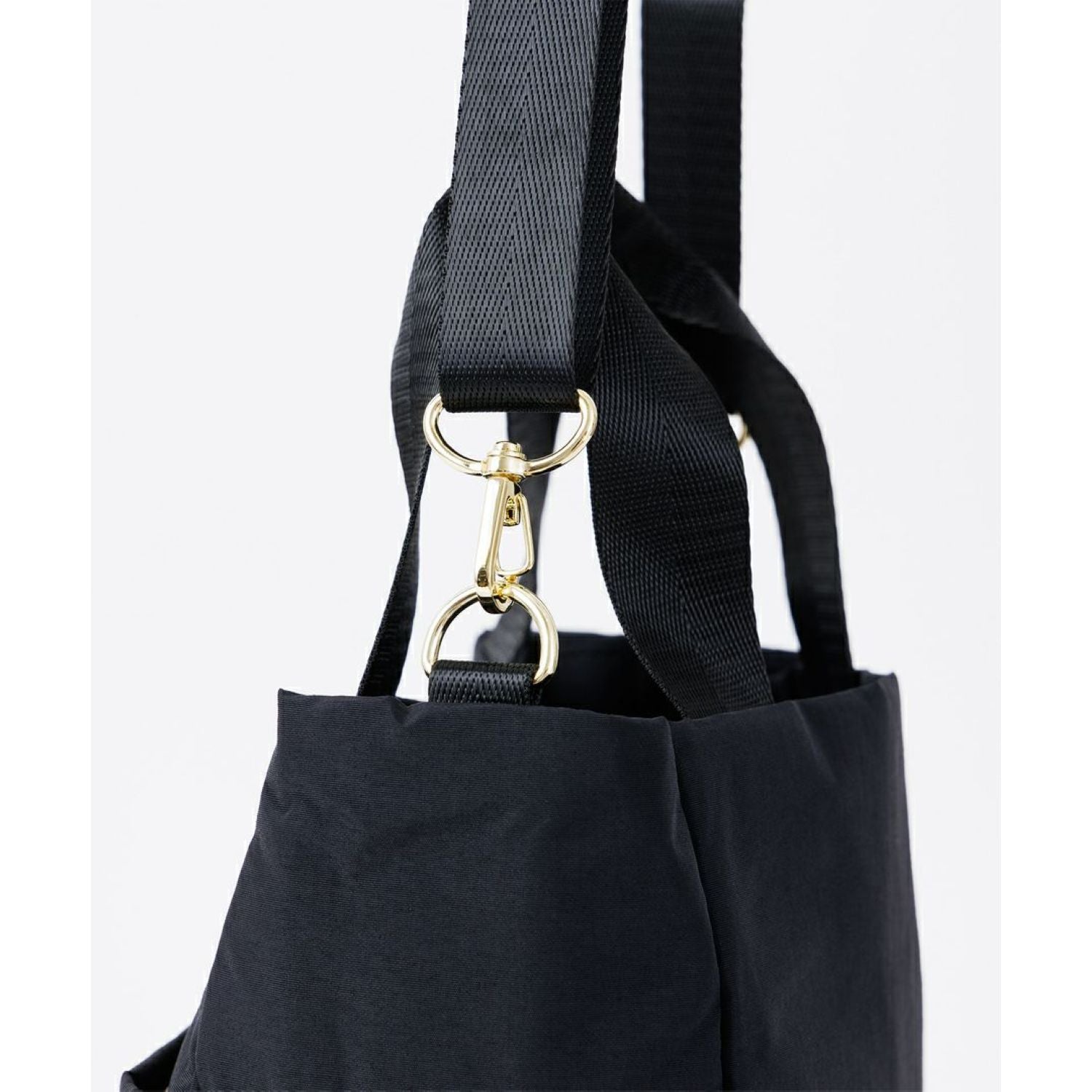 Legato Largo Fuwari 2Way A5 Tote Bag (Black)