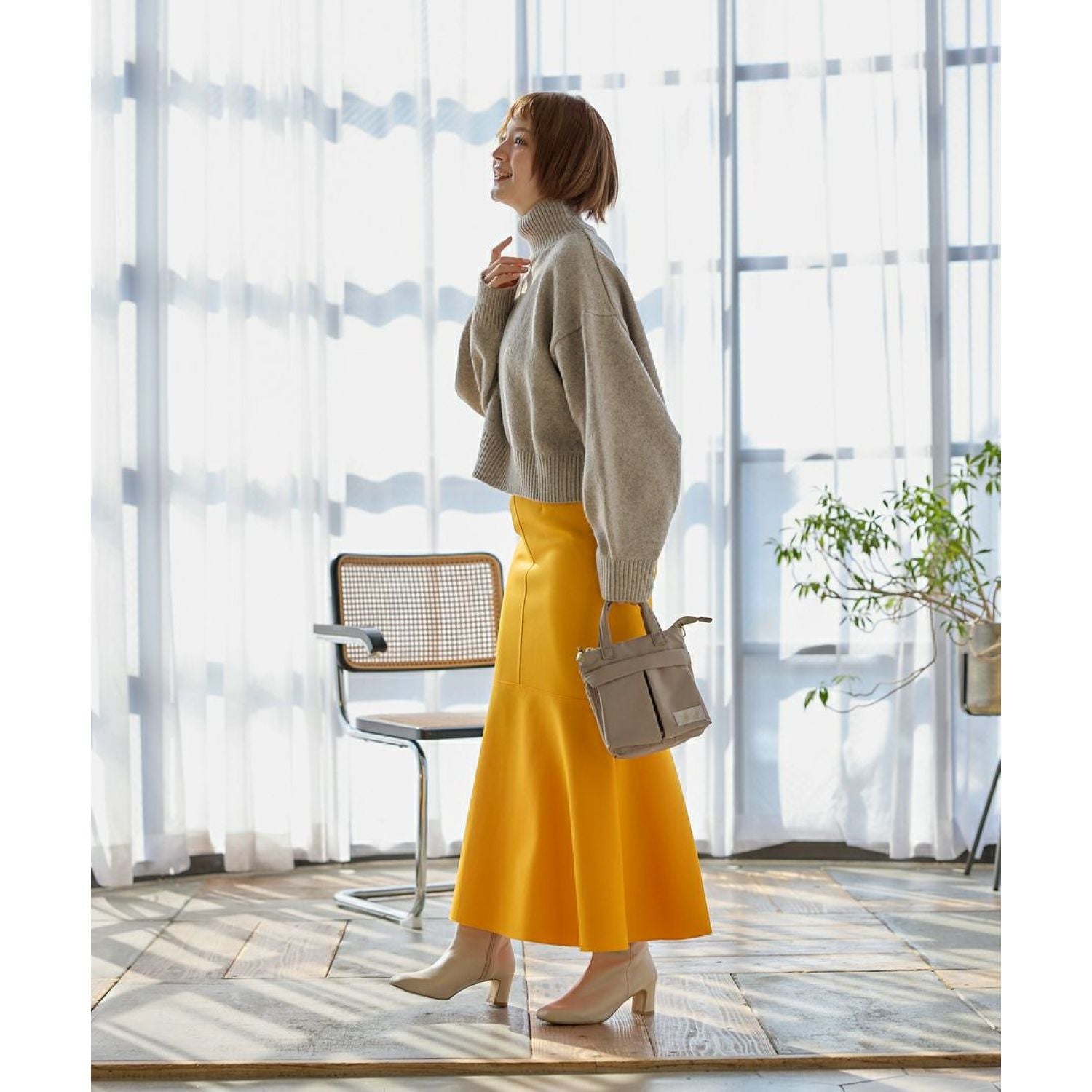 Legato Largo Helmet Bag 2Way Mini Shoulder Bag (Black)