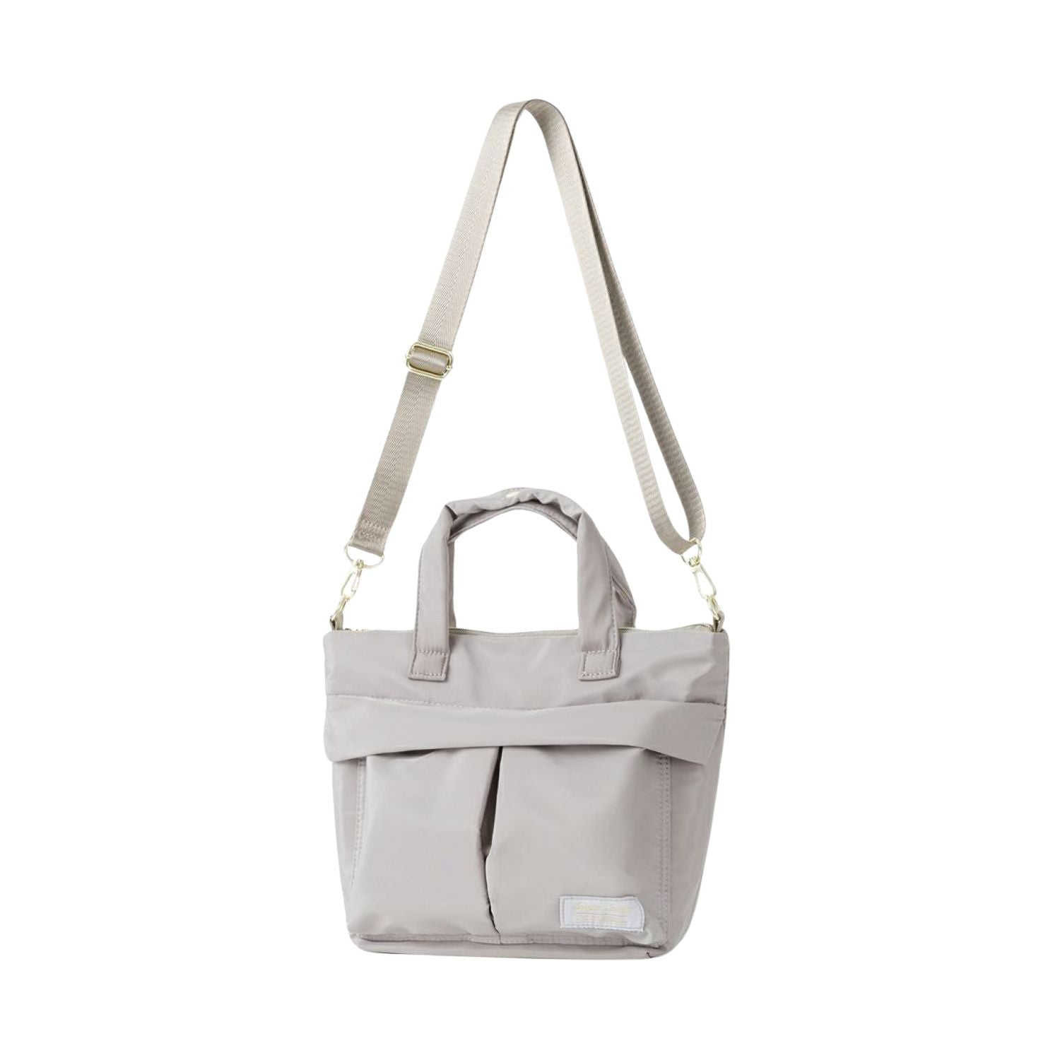 Legato Largo Helmet Bag 2Way Shoulder Bag (Grey Beige)