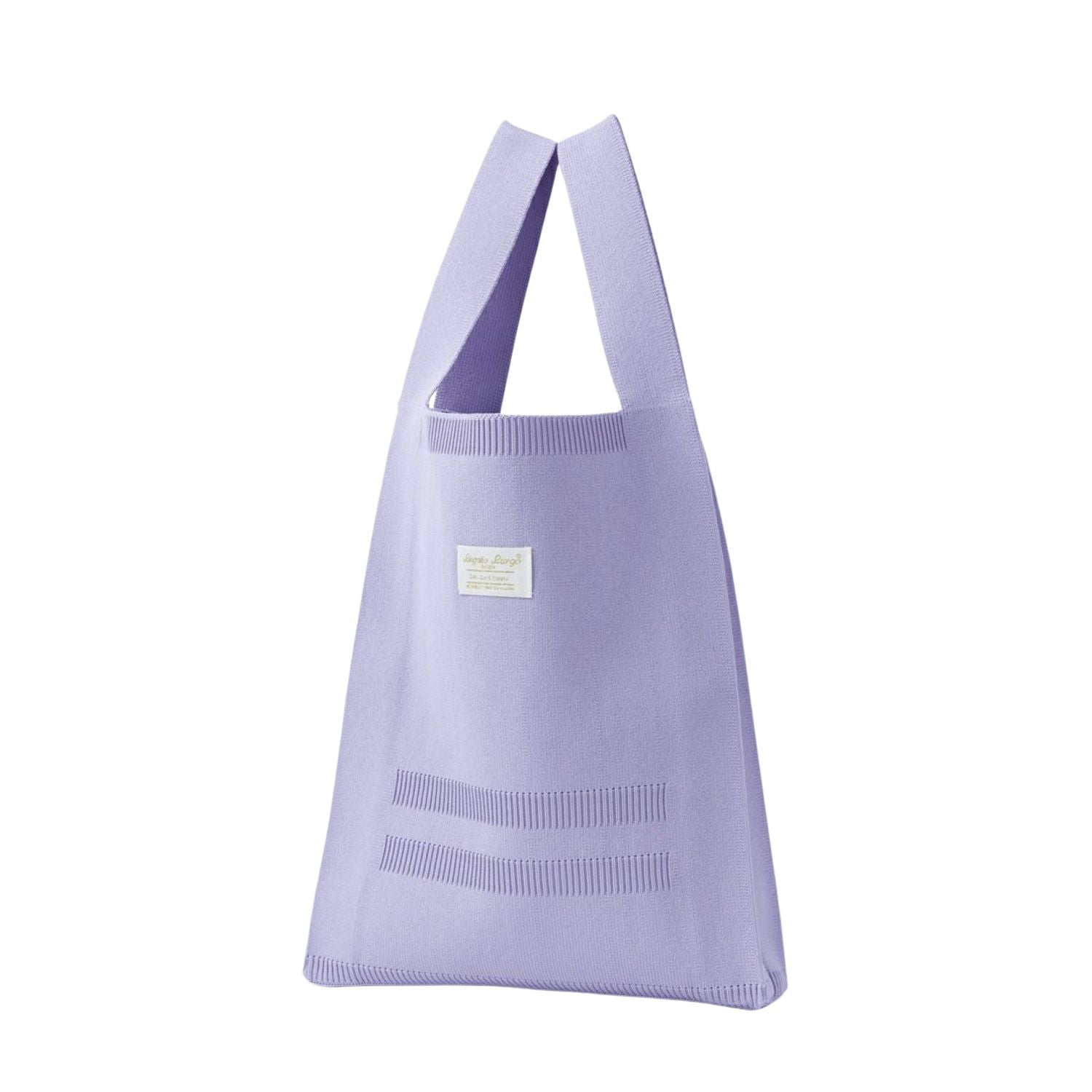 Legato Largo Knit Series Knit Bag M (Lavender)