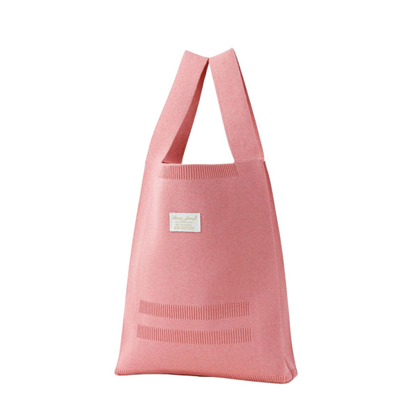 Legato Largo Knit Series Knit Bag M (Pink)
