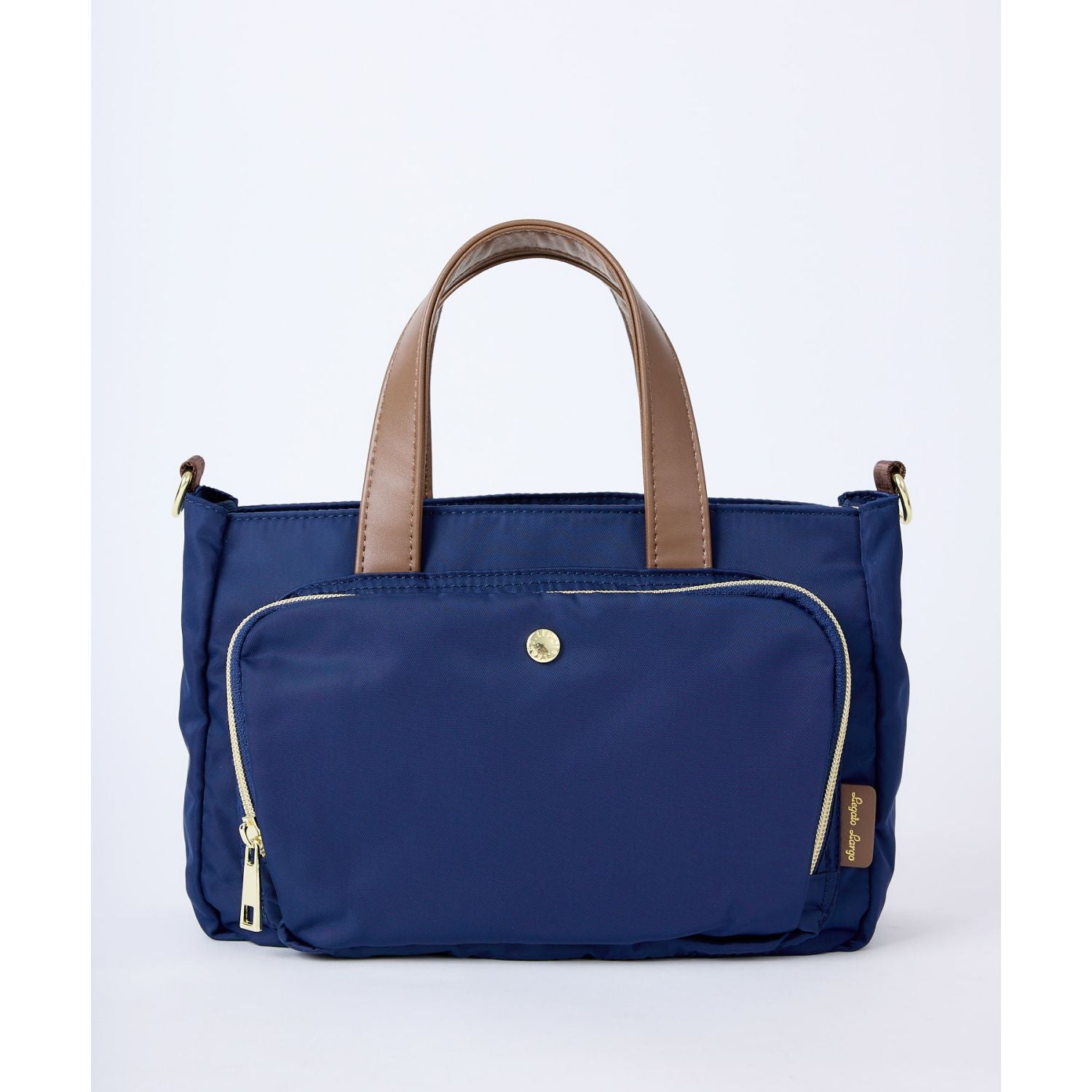 Legato Largo One Mile 2Way Wallet Shoulder Bag (Navy)