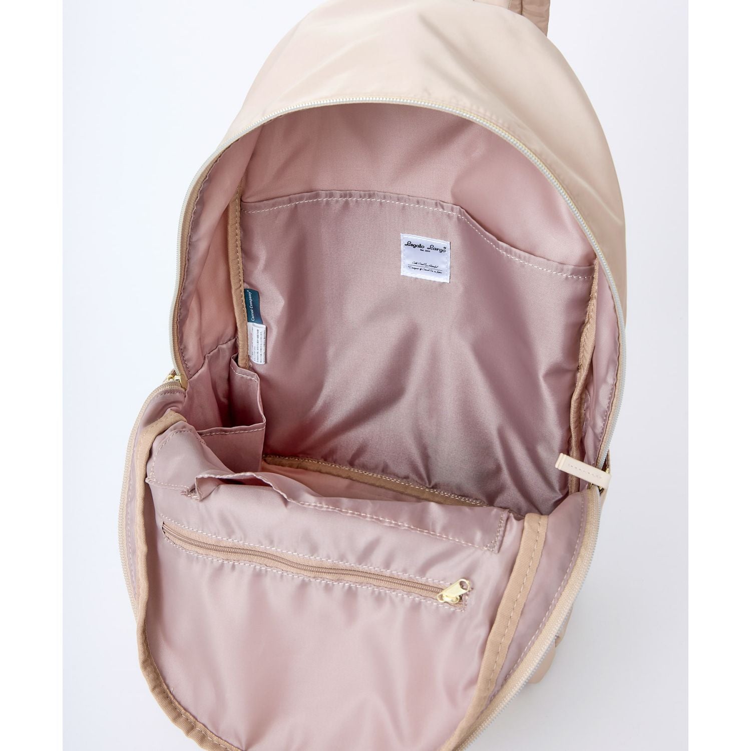 Legato Largo Silky A4 Backpack (Beige)